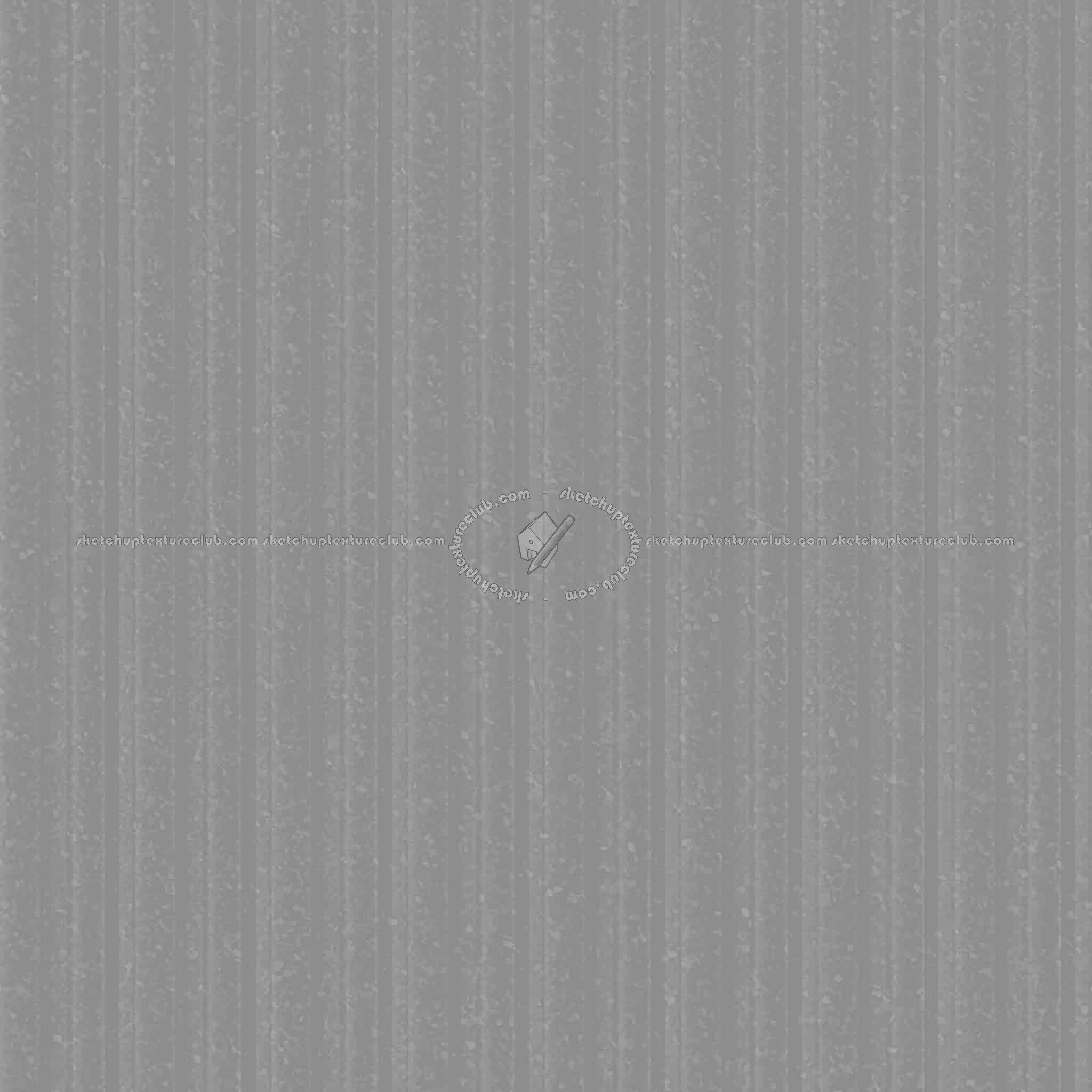 Textures   -   MATERIALS   -   METALS   -   Corrugated  - Steel zinc coated corrugated metal texture seamless 09933 - Specular