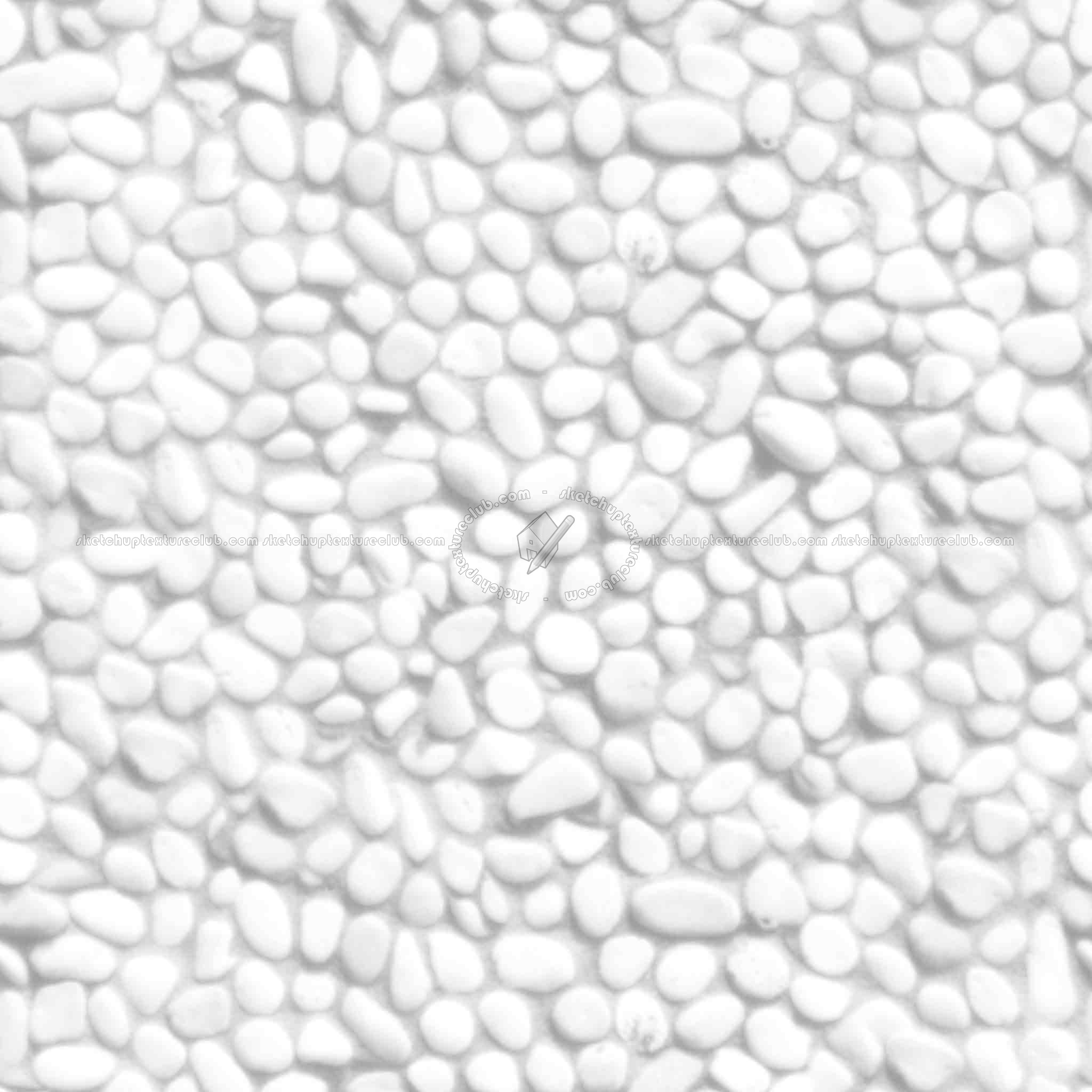 Textures   -   FREE PBR TEXTURES  - Street Rounded cobble PBR texture seamless 21449 - Ambient occlusion