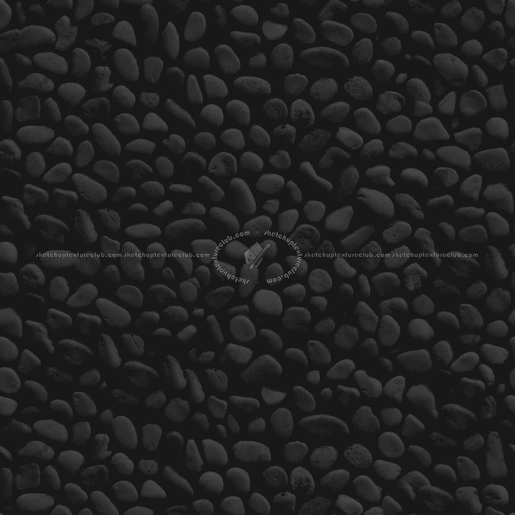 Textures   -   FREE PBR TEXTURES  - Street Rounded cobble PBR texture seamless 21449 - Specular