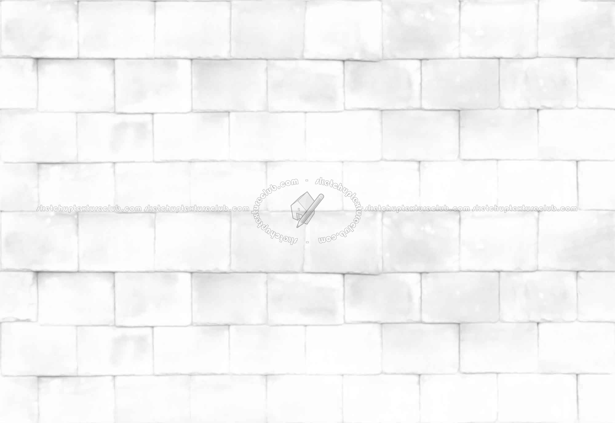 Textures   -   ARCHITECTURE   -   STONES WALLS   -   Stone blocks  - Wall stone with regular blocks texture seamless 08308 - Ambient occlusion