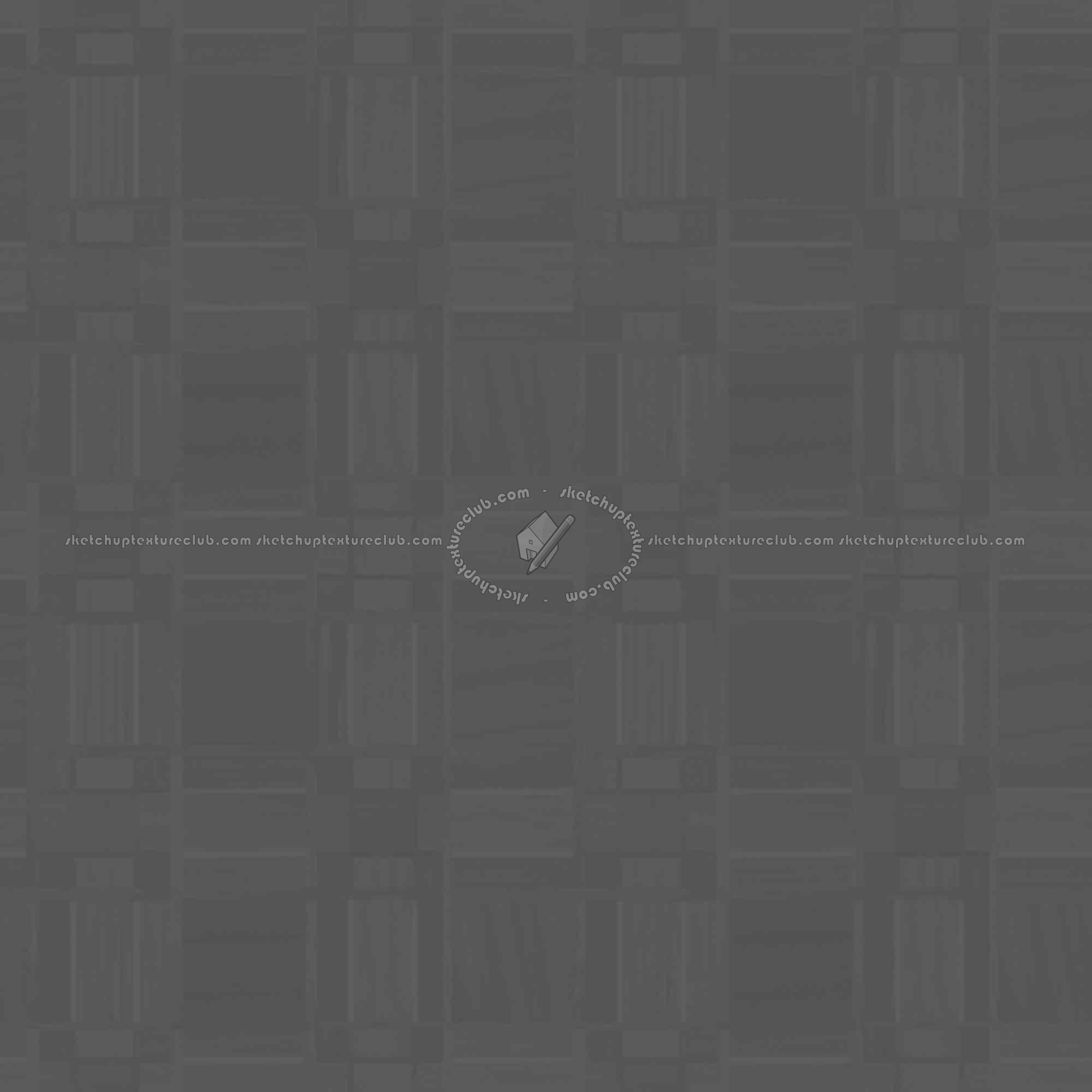 Textures   -   ARCHITECTURE   -   WOOD FLOORS   -   Parquet square  - Wood flooring square texture seamless 05402 - Displacement