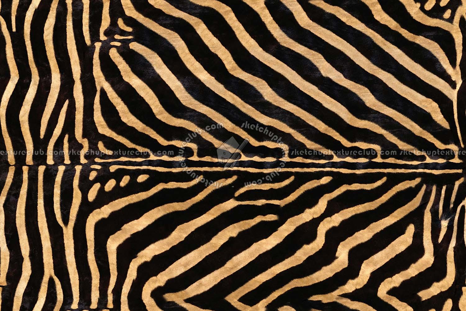 Textures   -   MATERIALS   -   FUR ANIMAL  - Zebra faux fake fur animal texture seamless 09566 (seamless)
