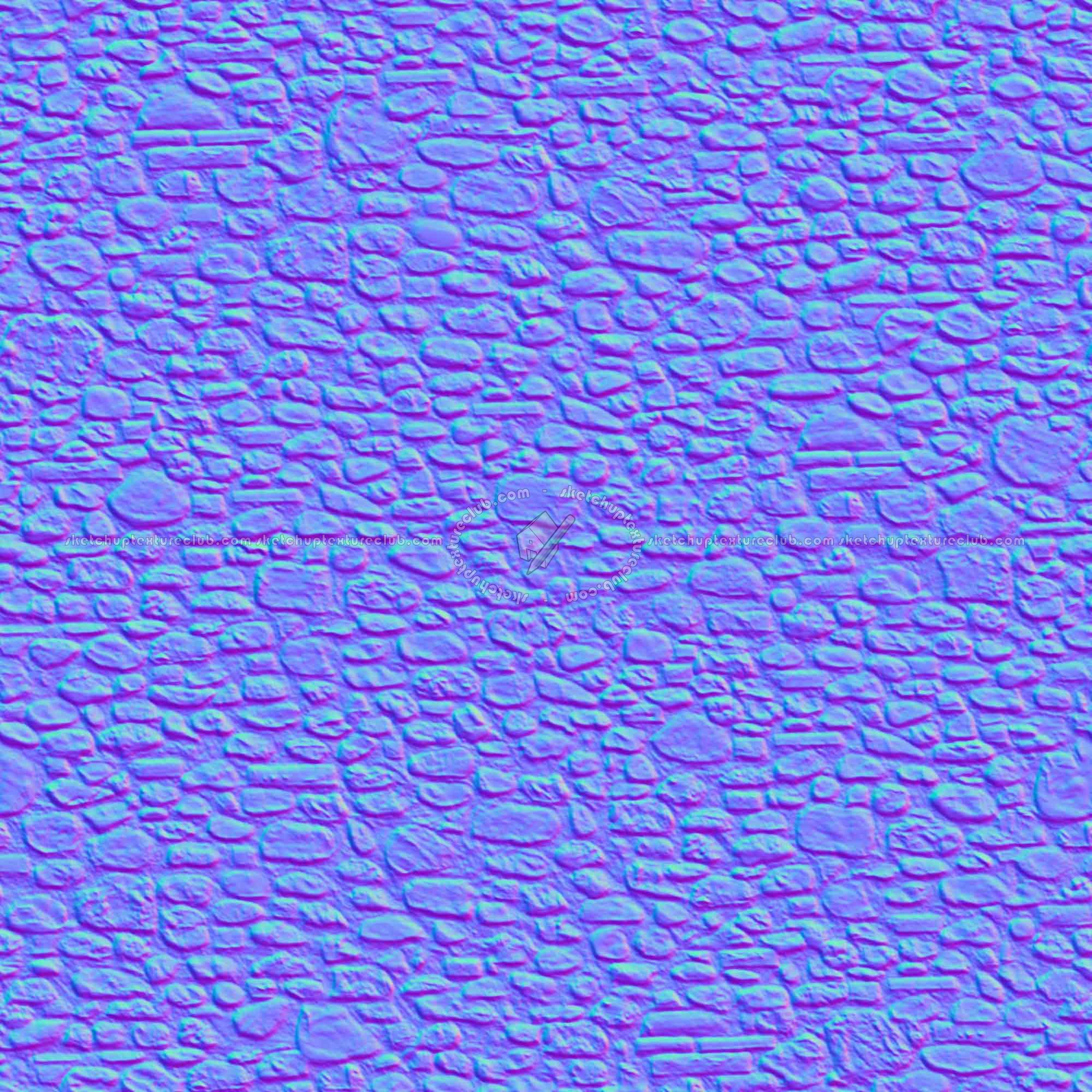 Textures   -   ARCHITECTURE   -   STONES WALLS   -   Stone walls  - Old wall stone texture seamless 08548 - Normal