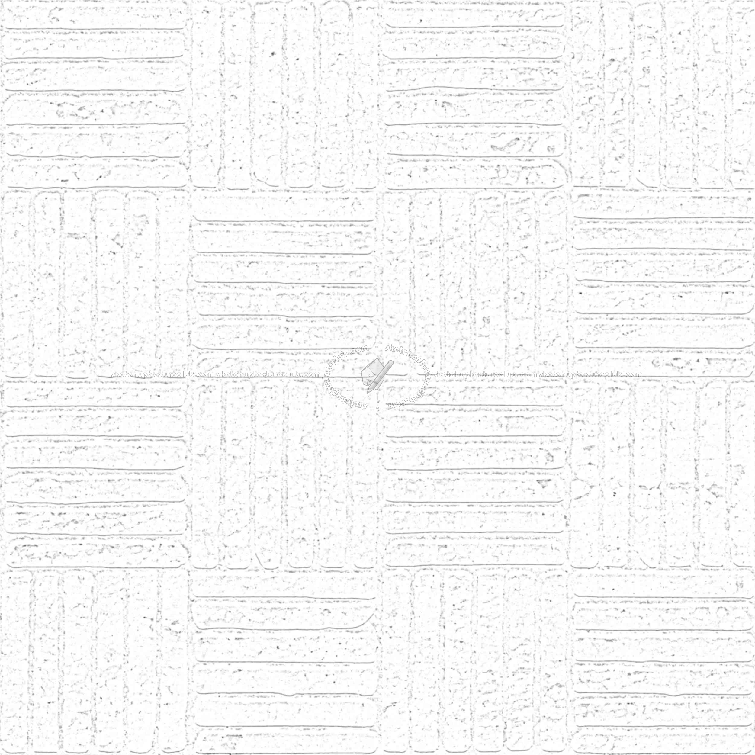 Textures   -   ARCHITECTURE   -   PAVING OUTDOOR   -   Concrete   -   Blocks regular  - Paving outdoor concrete regular block texture seamless 05785 - Ambient occlusion