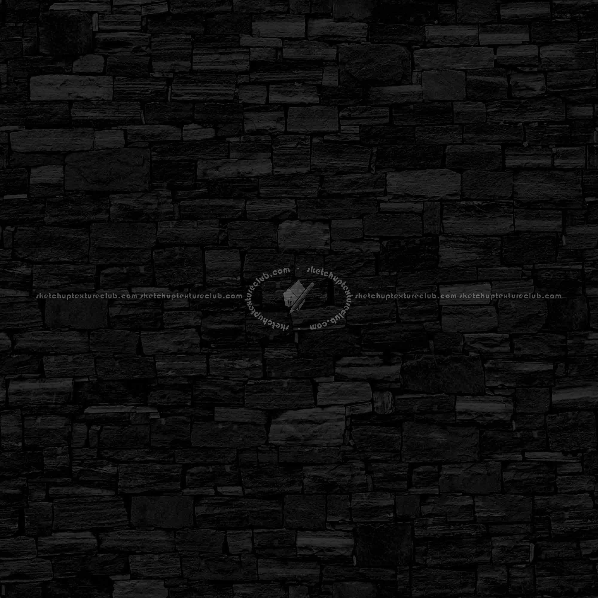 Textures   -   ARCHITECTURE   -   STONES WALLS   -   Stone walls  - Old wall stone texture seamless 08549 - Specular