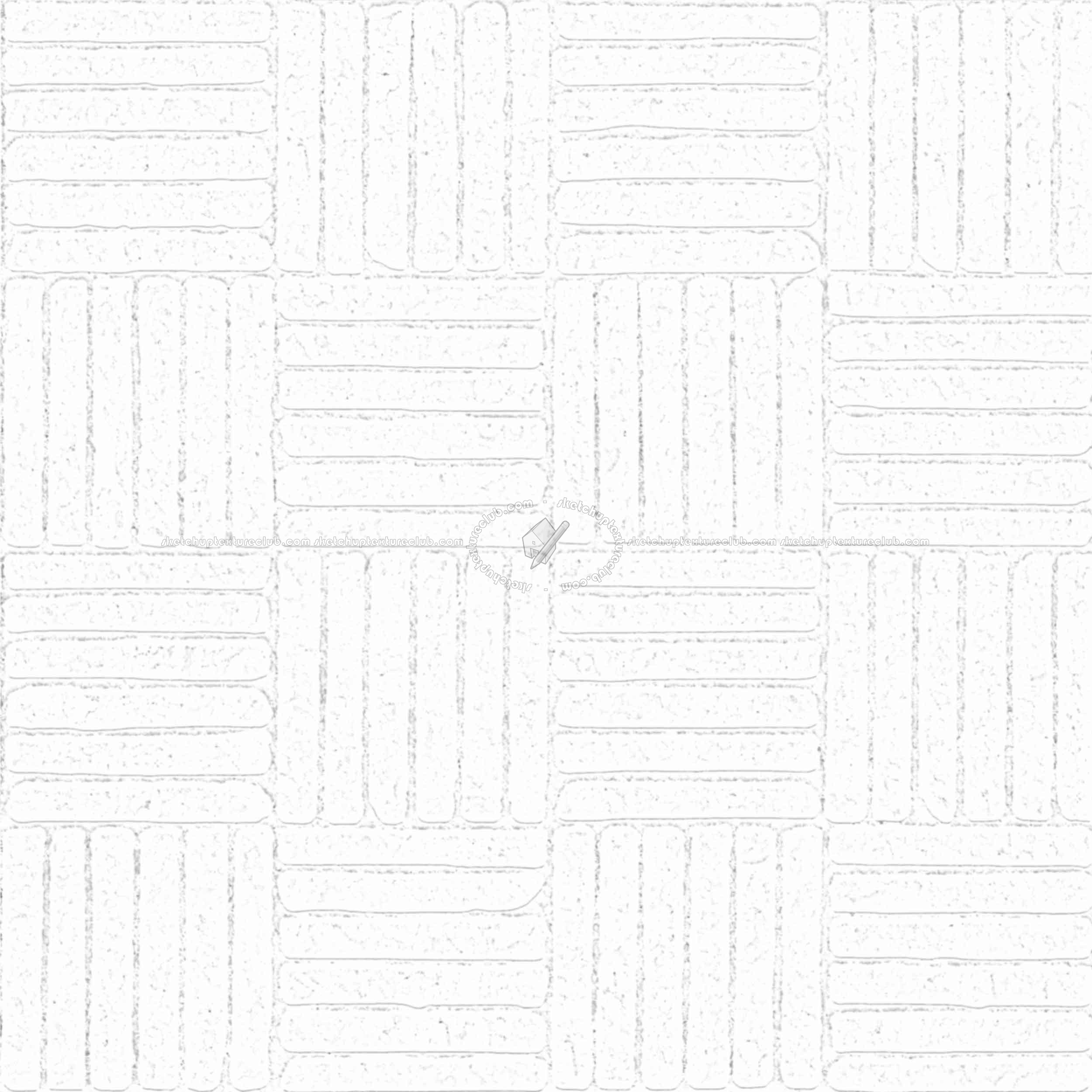 Textures   -   ARCHITECTURE   -   PAVING OUTDOOR   -   Concrete   -   Blocks regular  - Paving outdoor concrete regular block texture seamless 05786 - Ambient occlusion
