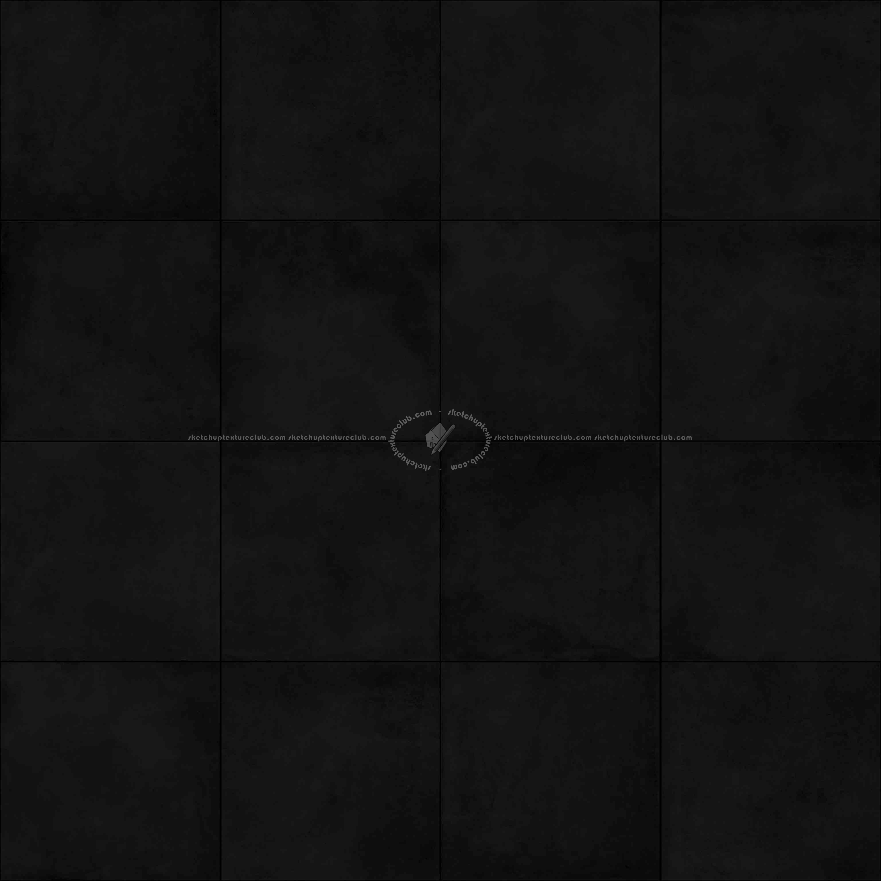 Textures - ARCHITECTURE - TILES INTERIOR - Cement - Encaustic - Cement - Withe matt Concrete tiles PBR texture seamless 22286 - Specular