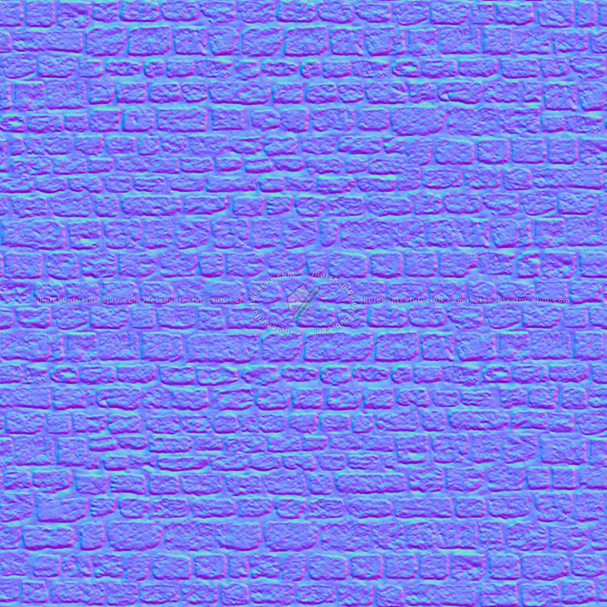 Textures   -   ARCHITECTURE   -   STONES WALLS   -   Stone walls  - Old wall stone texture seamless 08551 - Normal