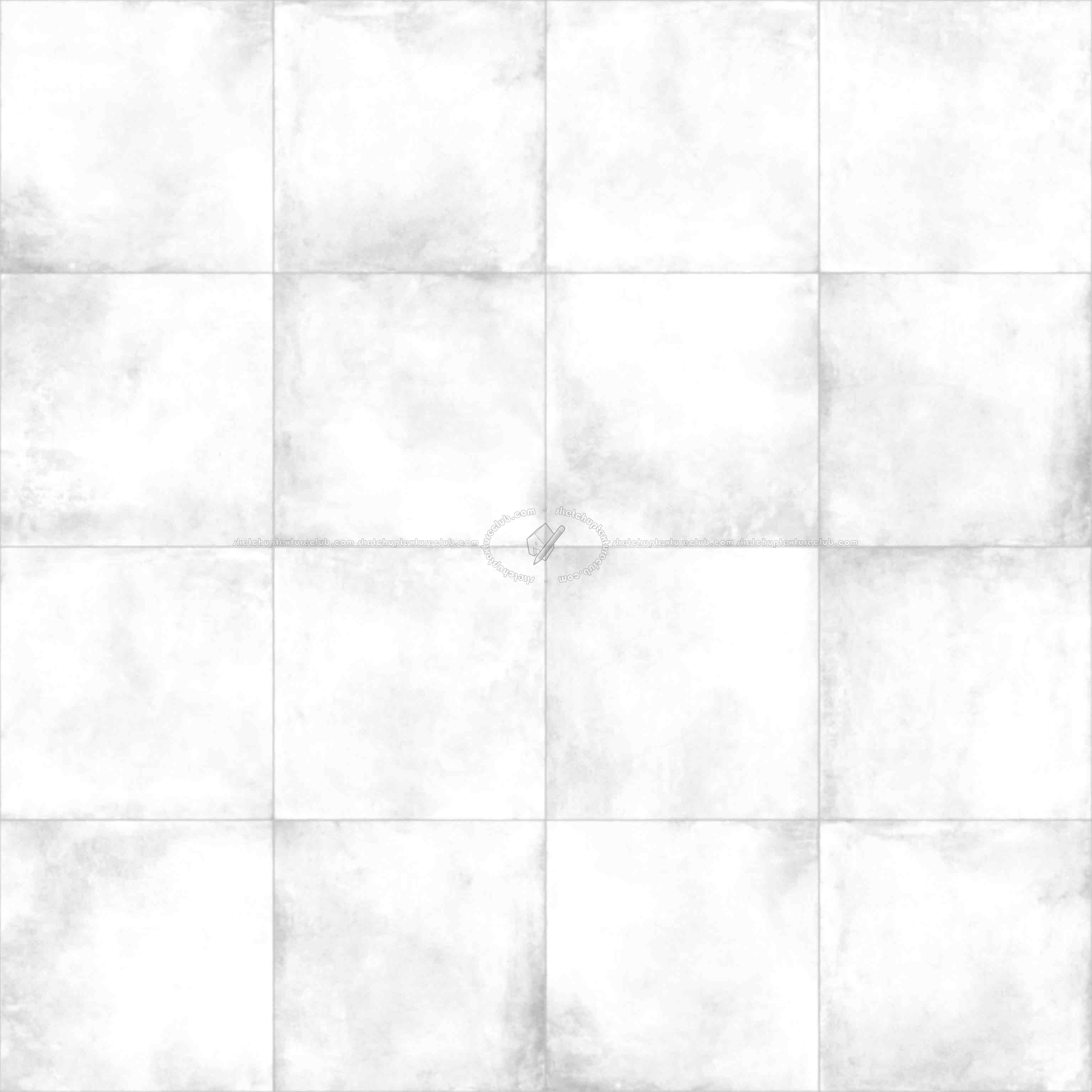 Textures - ARCHITECTURE - TILES INTERIOR - Cement - Encaustic - Cement - Brown matt concrete tiles pbr texture seamless 22288 - Ambient occlusion