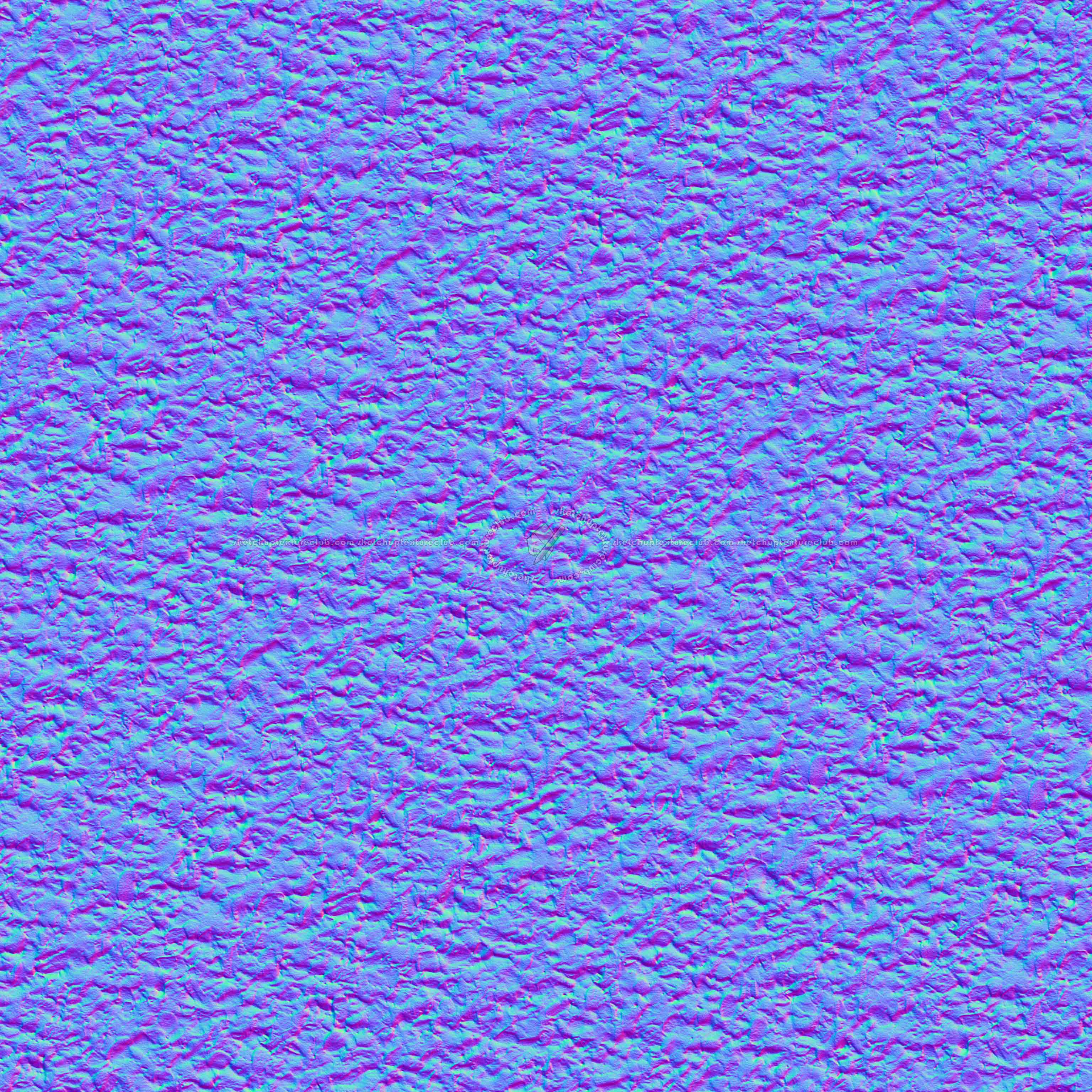 Textures   -   ARCHITECTURE   -   PLASTER   -   Painted plaster  - Fine plaster painted wall texture seamless 07041 - Normal