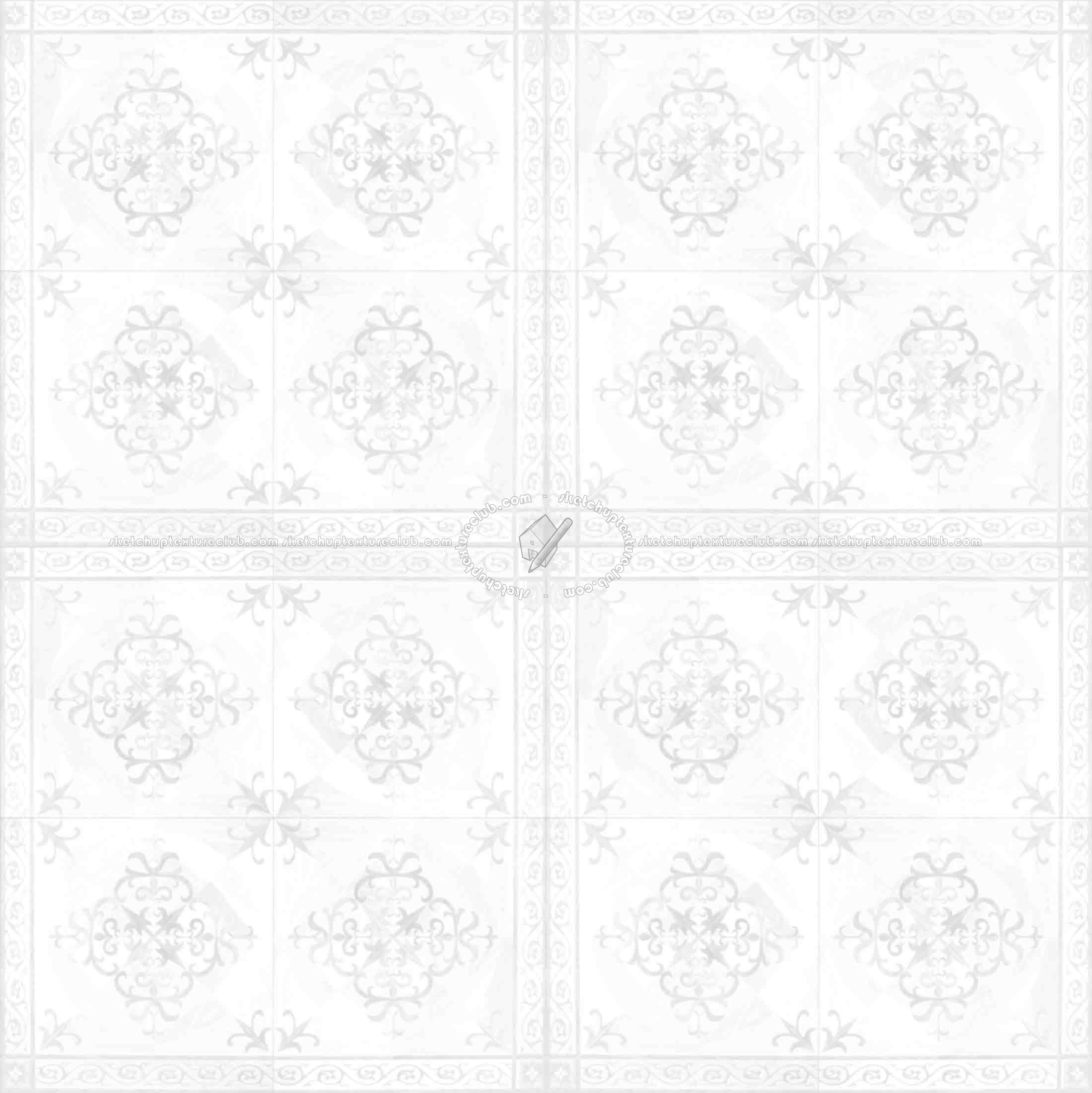 Textures   -   ARCHITECTURE   -   WOOD FLOORS   -   Geometric pattern  - Parquet geometric pattern texture seamless 04885 - Ambient occlusion