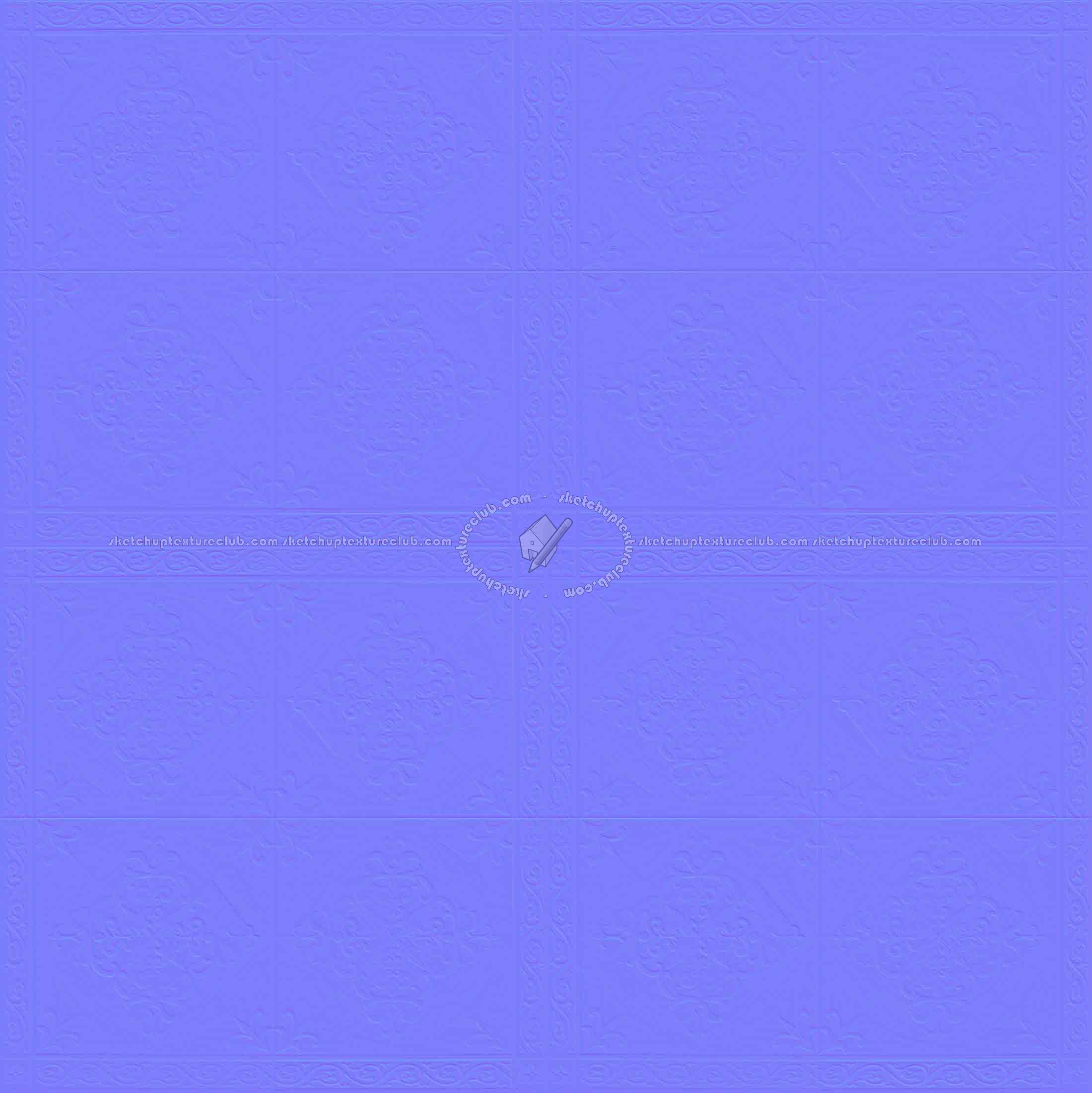 Textures   -   ARCHITECTURE   -   WOOD FLOORS   -   Geometric pattern  - Parquet geometric pattern texture seamless 04885 - Normal