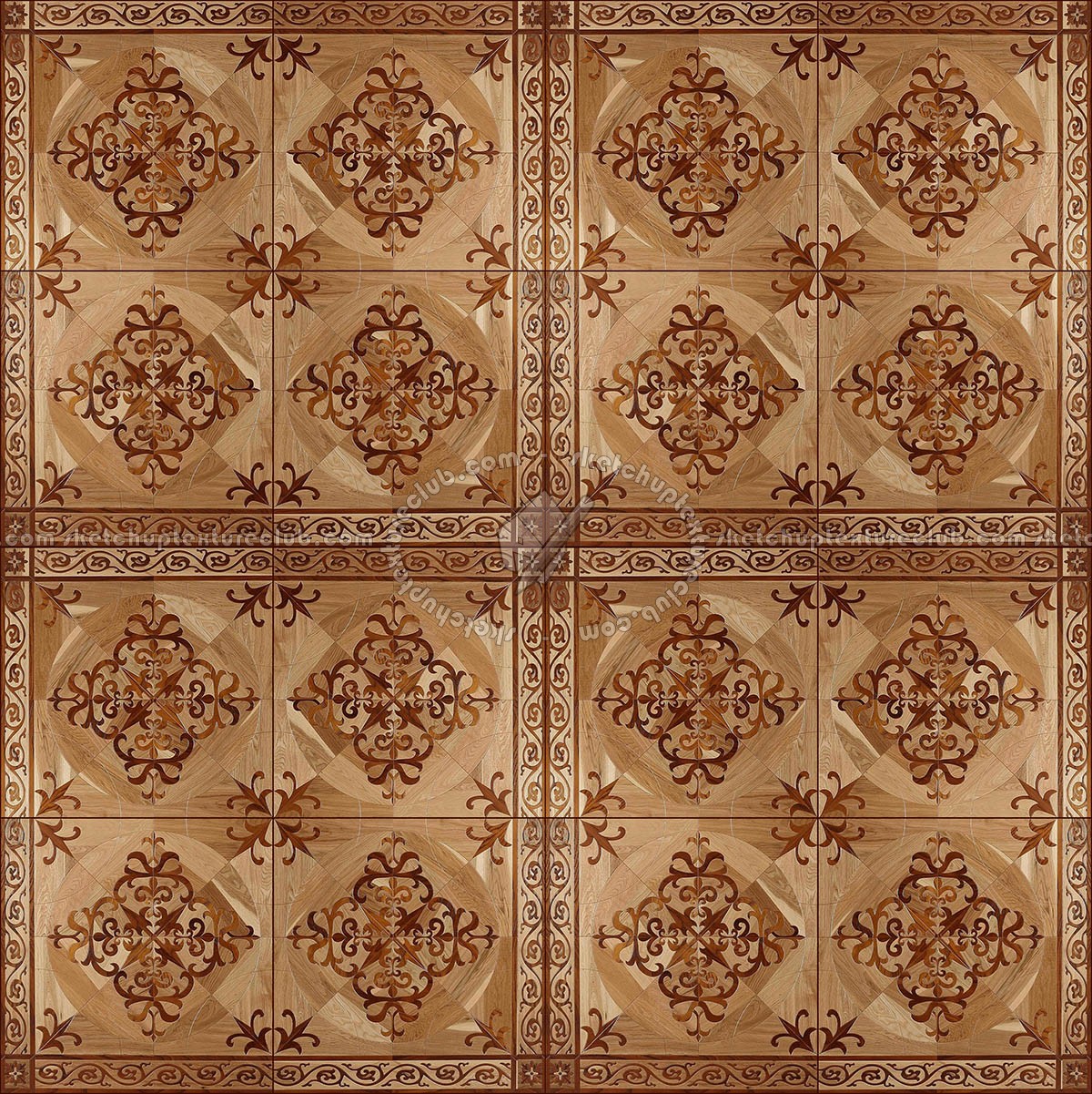 Textures   -   ARCHITECTURE   -   WOOD FLOORS   -   Geometric pattern  - Parquet geometric pattern texture seamless 04885 (seamless)