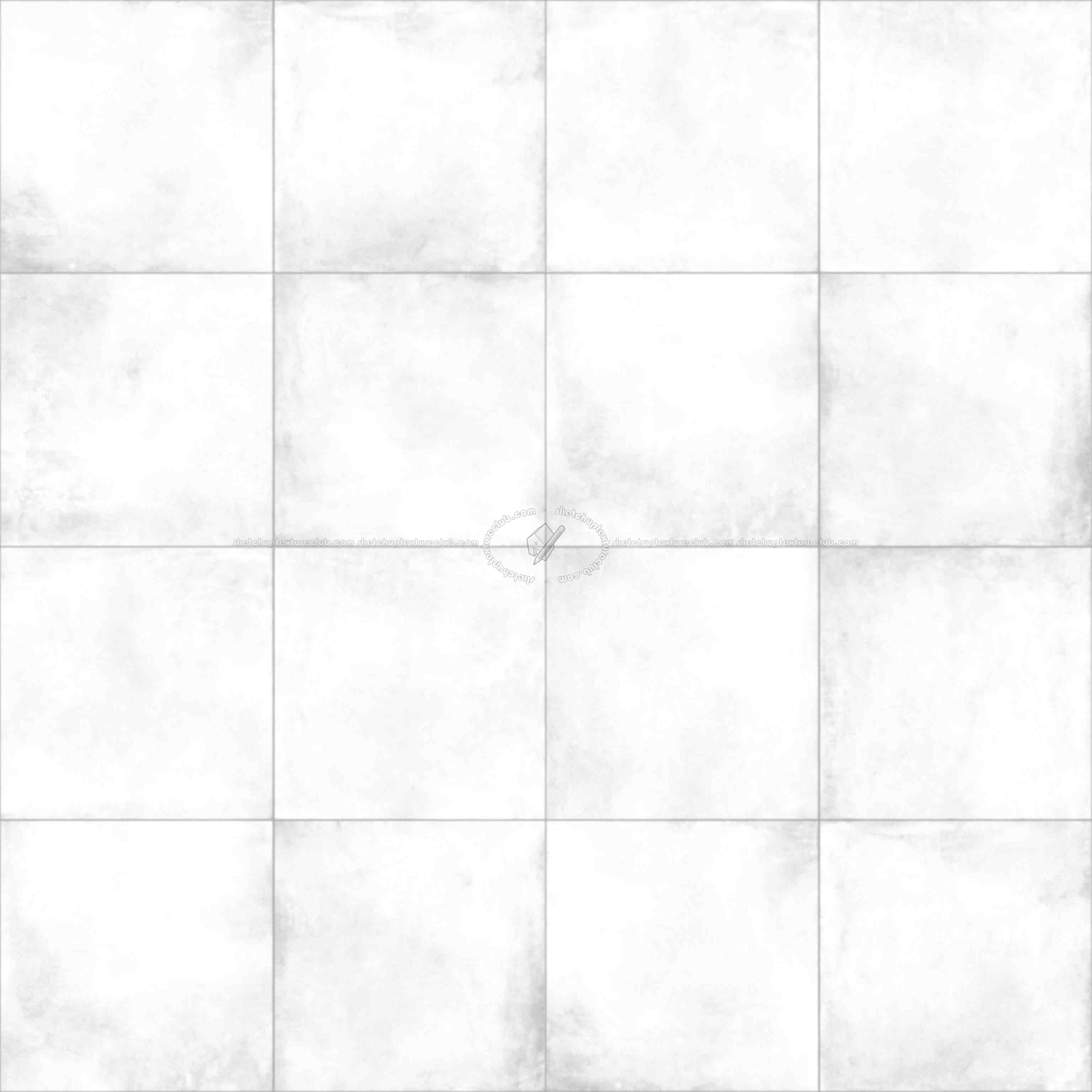 Textures - ARCHITECTURE - TILES INTERIOR - Cement - Encaustic - Cement - Black concrete tiles pbr texture seamless 22289 - Ambient occlusion