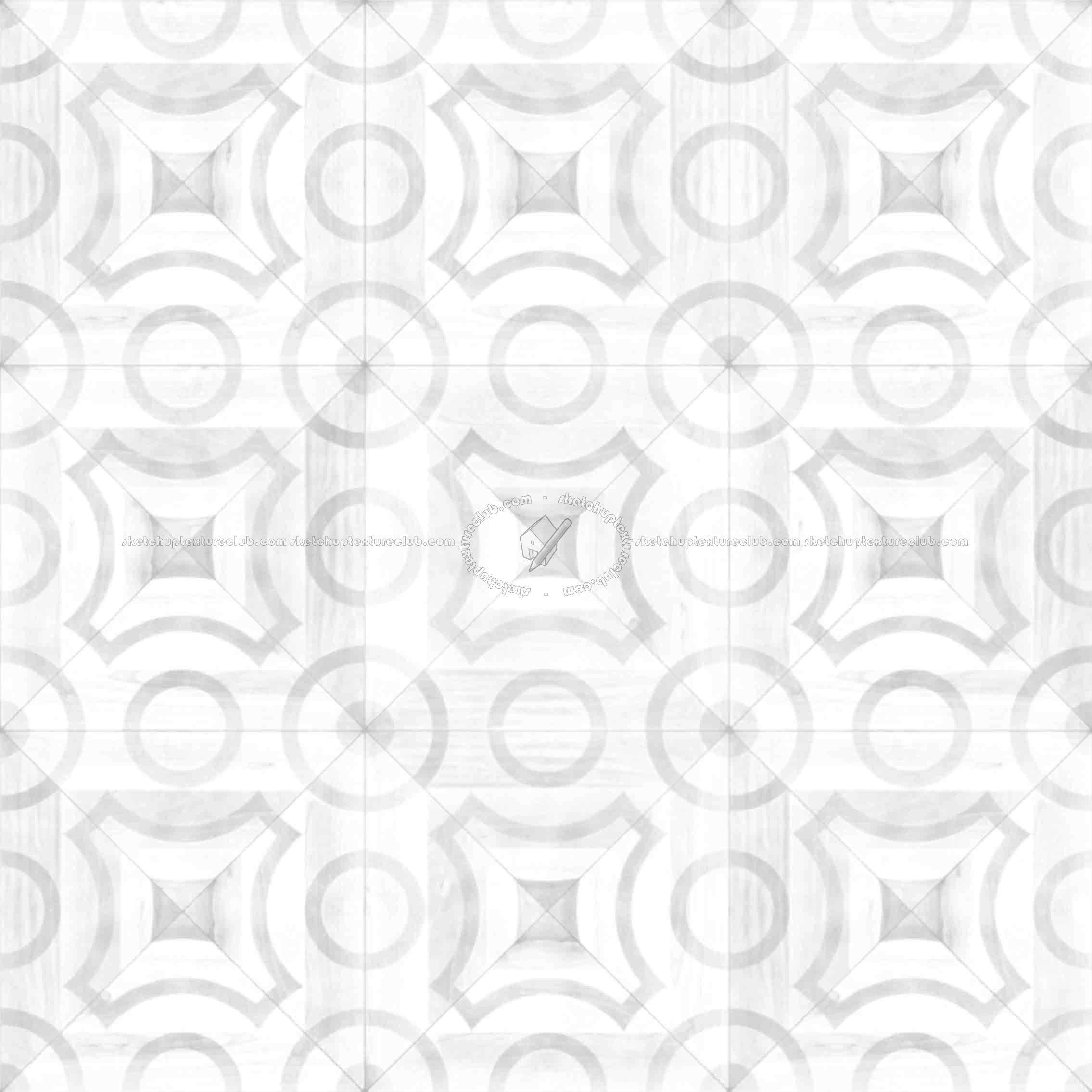 Textures   -   ARCHITECTURE   -   WOOD FLOORS   -   Geometric pattern  - Parquet geometric pattern texture seamless 04886 - Ambient occlusion