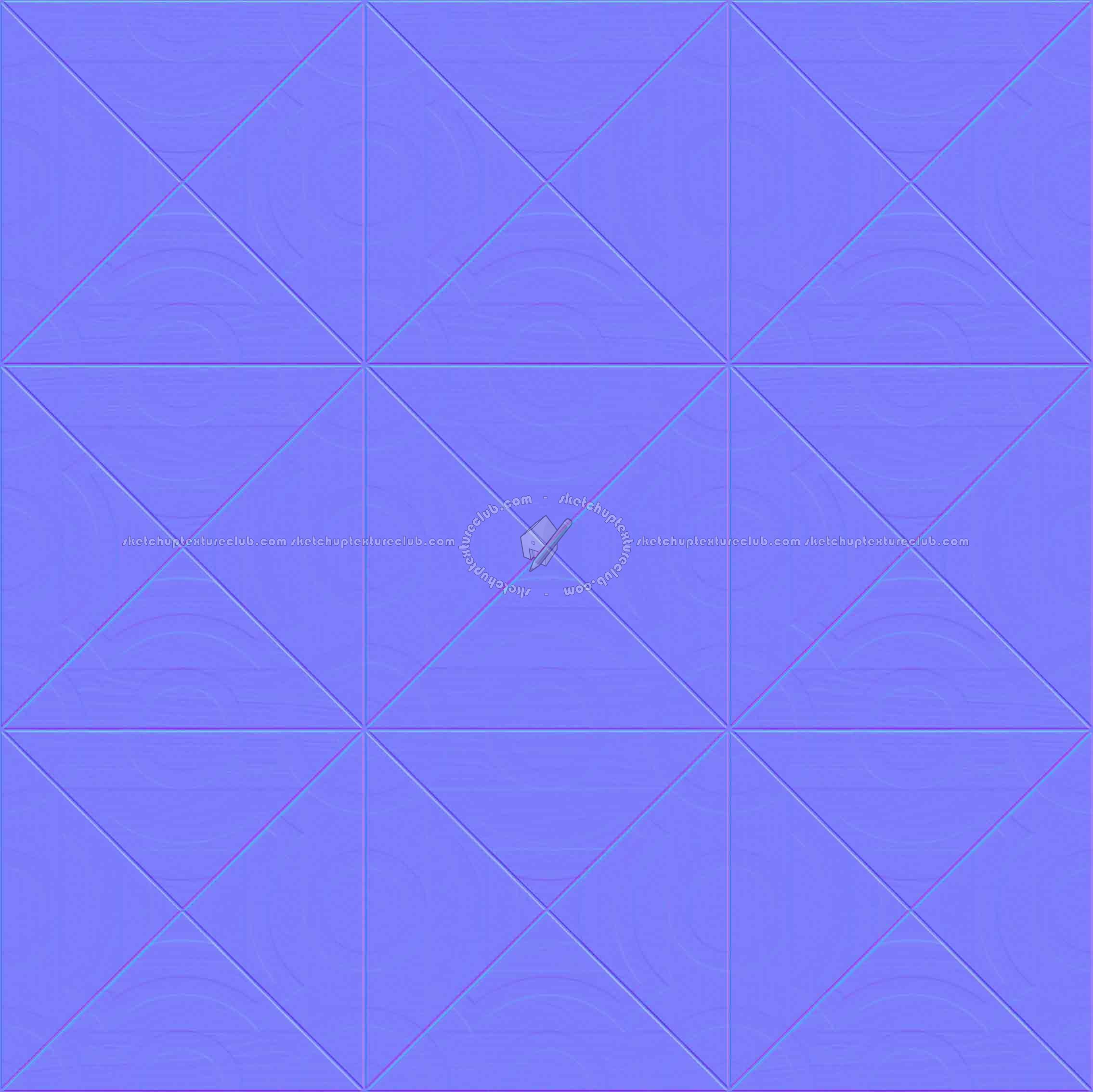 Textures   -   ARCHITECTURE   -   WOOD FLOORS   -   Geometric pattern  - Parquet geometric pattern texture seamless 04886 - Normal