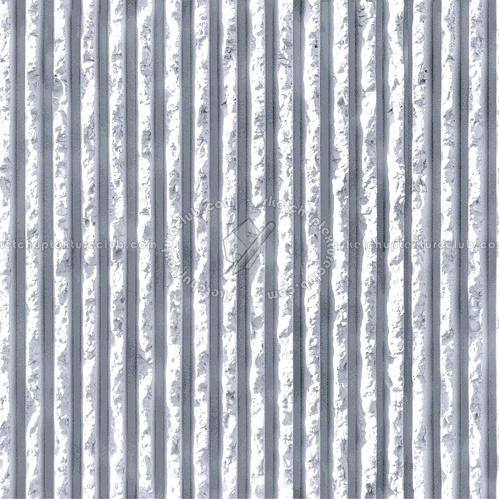 Textures - ARCHITECTURE - CONCRETE - Plates - Clean - Ribbed Concrete Wall Panels pbr texture seamless 22610