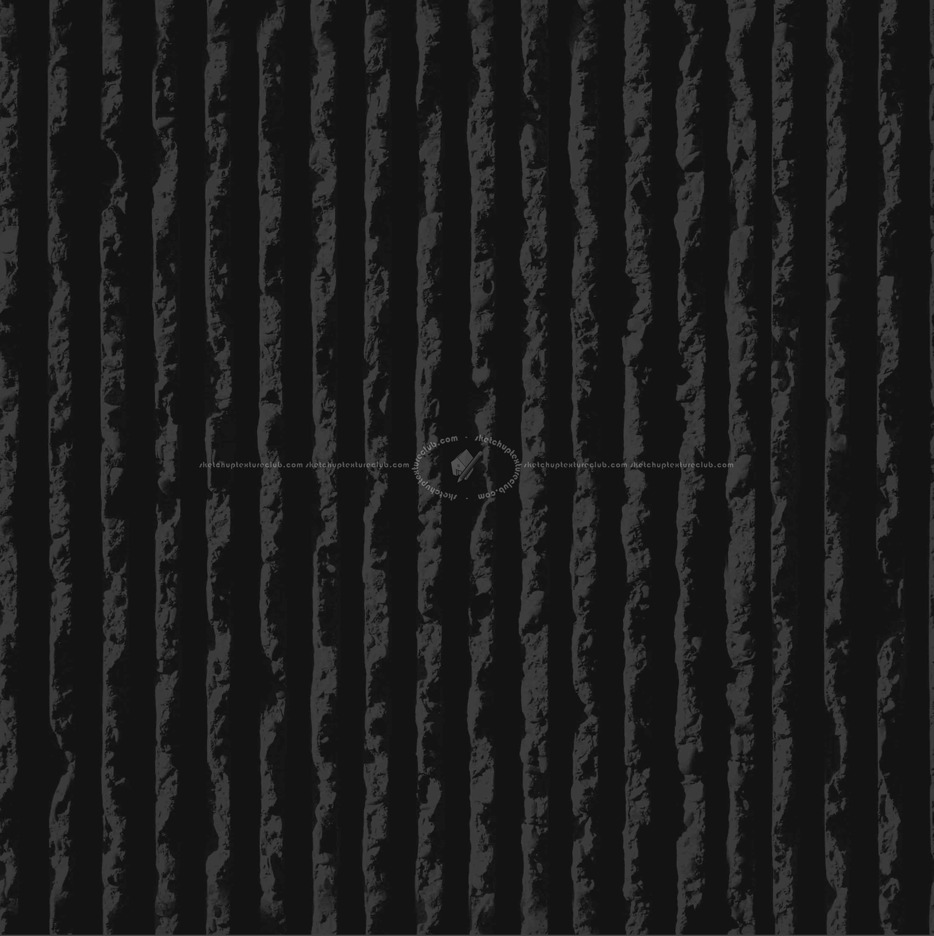 Textures   -   ARCHITECTURE   -   CONCRETE   -   Plates   -   Clean  - Ribbed Concrete Wall Panels pbr texture seamless 22611 - Specular