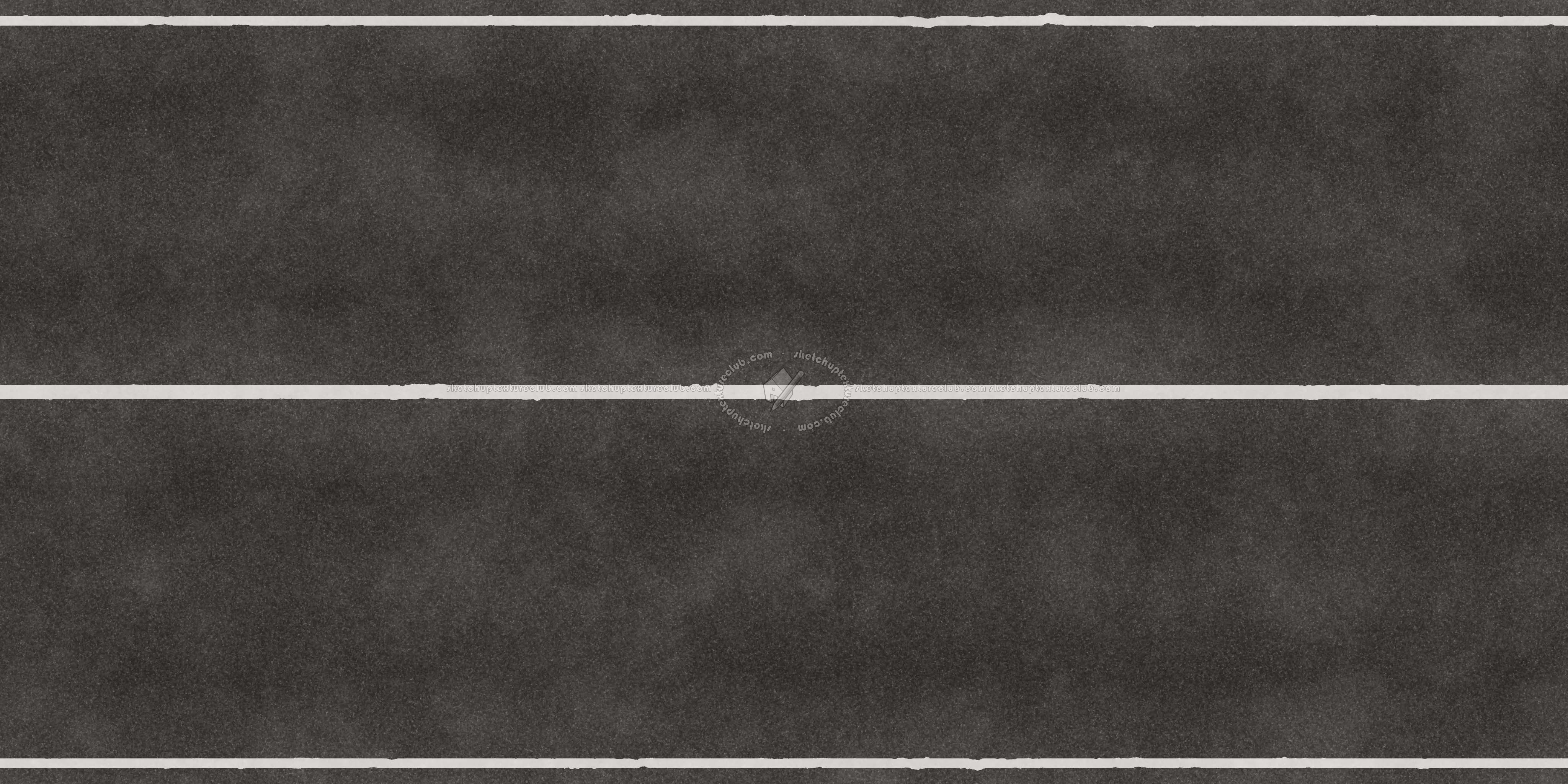 Textures   -   ARCHITECTURE   -   ROADS   -   Roads  - Two lane solid line road clean PBR texture seamless 21585 (seamless)