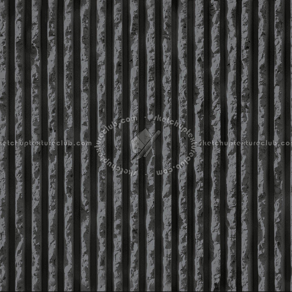 Textures   -   ARCHITECTURE   -   CONCRETE   -   Plates   -   Clean  - Ribbed Concrete Wall Panels pbr texture seamless 22605 22612 (seamless)