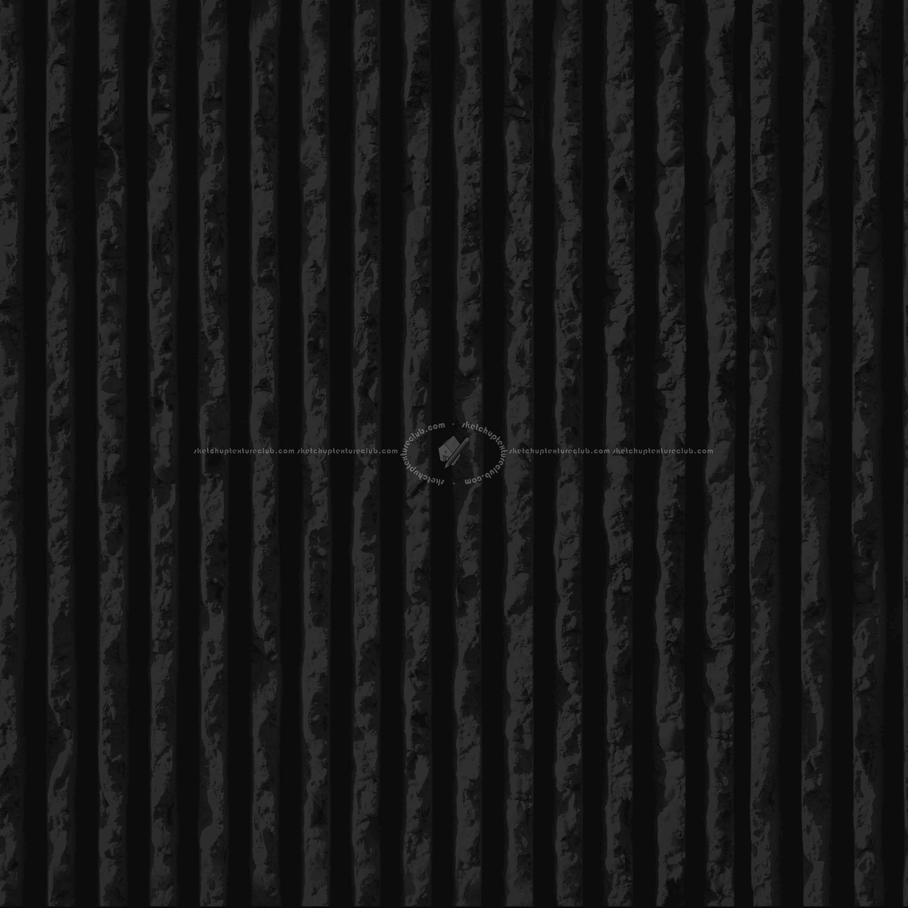 Textures   -   ARCHITECTURE   -   CONCRETE   -   Plates   -   Clean  - Ribbed Concrete Wall Panels pbr texture seamless 22605 22612 - Specular