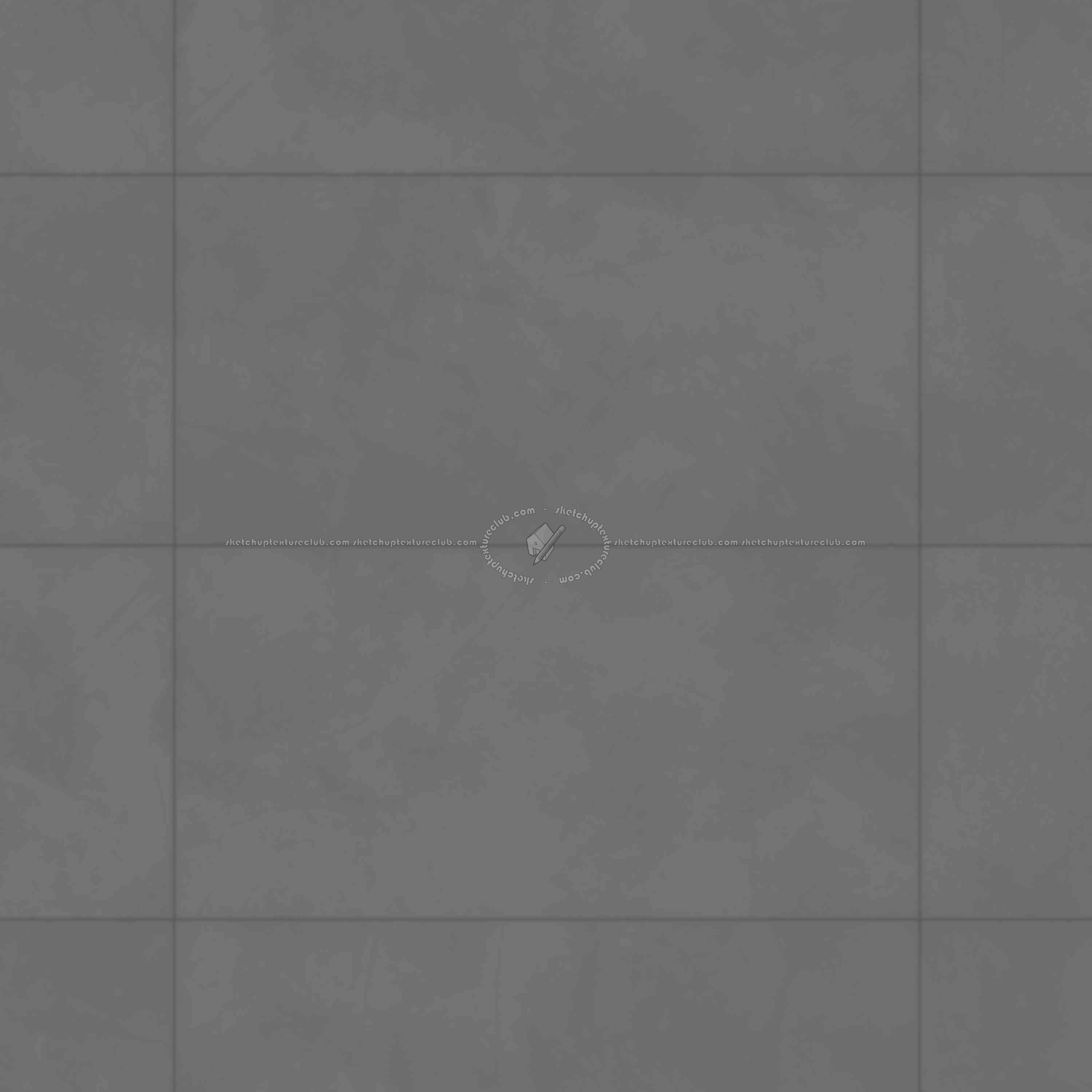 Textures - ARCHITECTURE - TILES INTERIOR - Cement - Encaustic - Cement - White concrete tiles pbr texture seamless 22312 - Displacement