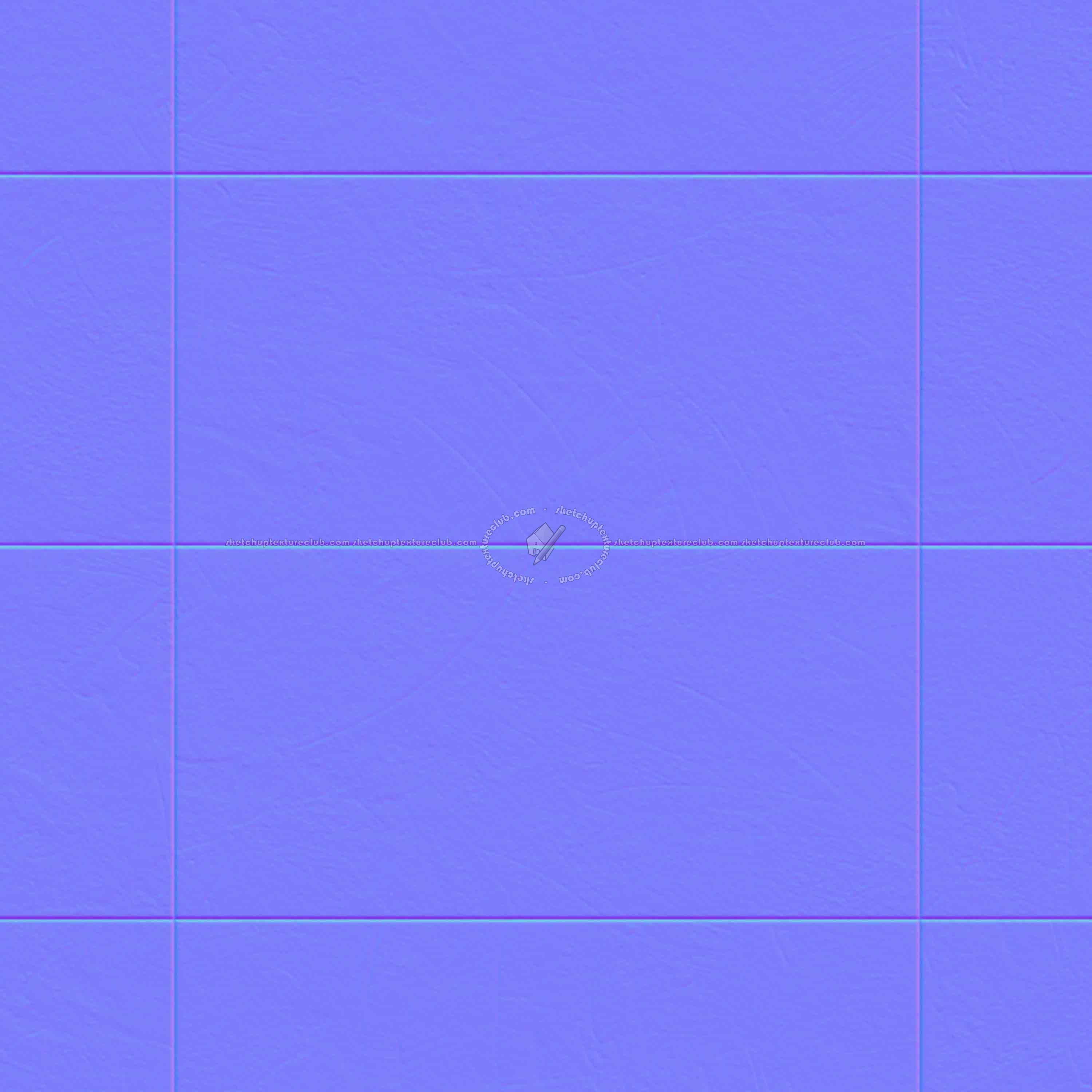 Textures - ARCHITECTURE - TILES INTERIOR - Cement - Encaustic - Cement - White concrete tiles pbr texture seamless 22312 - Normal