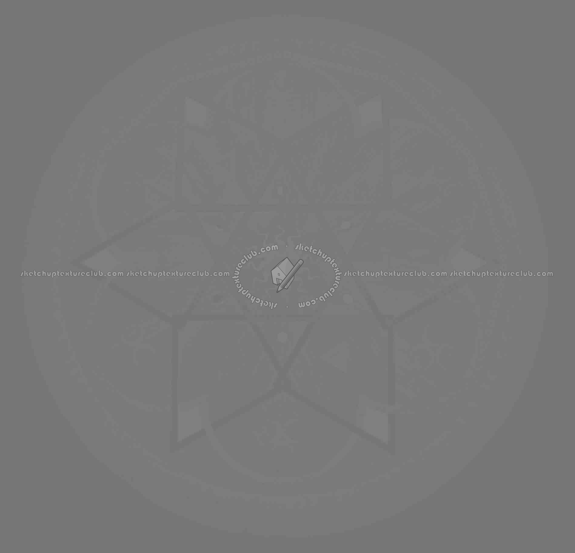 Textures   -   ARCHITECTURE   -   WOOD FLOORS   -   Geometric pattern  - Medallion wood floor texture seamless 16360 - Displacement