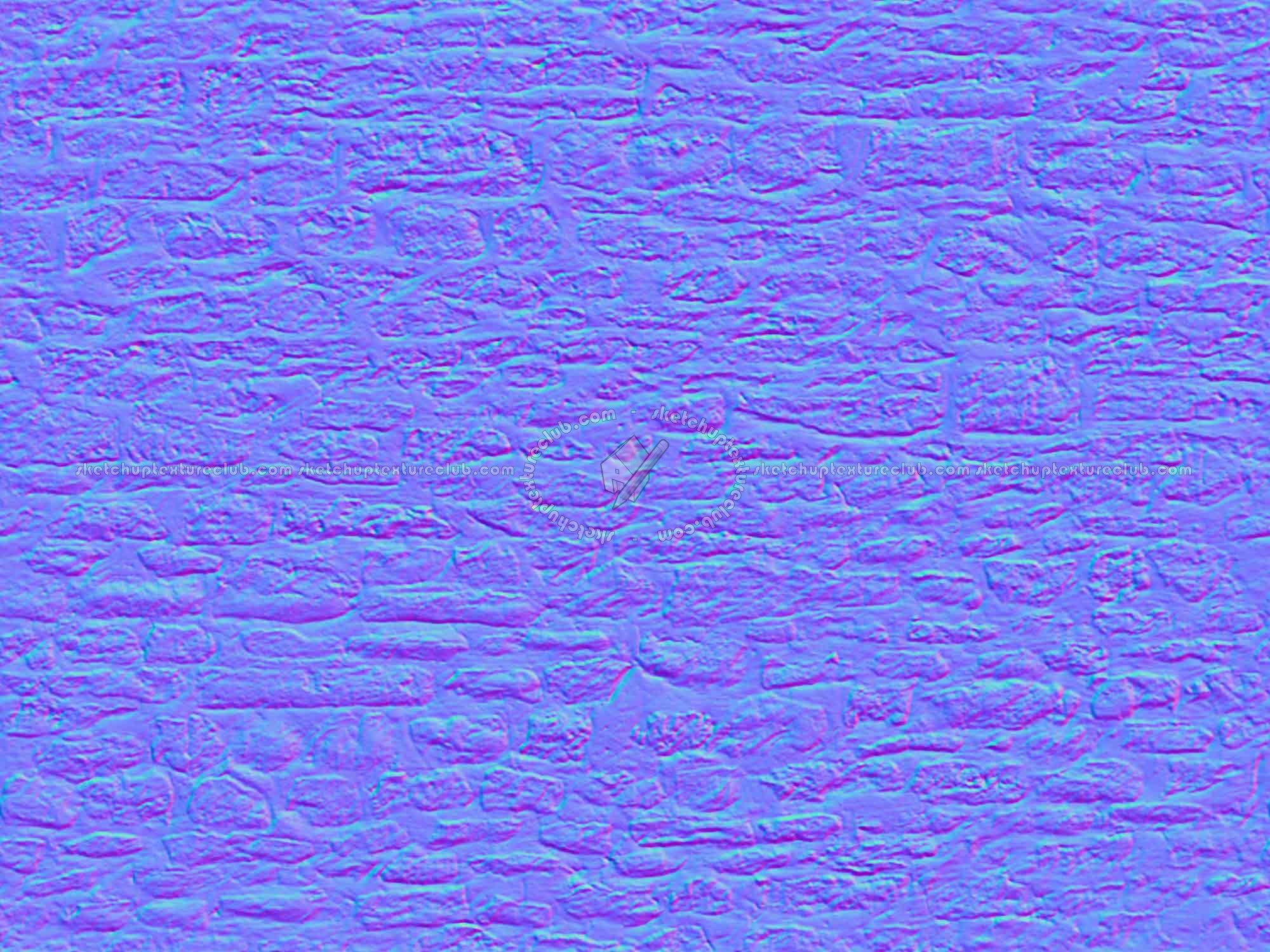 Textures   -   ARCHITECTURE   -   STONES WALLS   -   Stone walls  - Old wall stone texture seamless 08556 - Normal