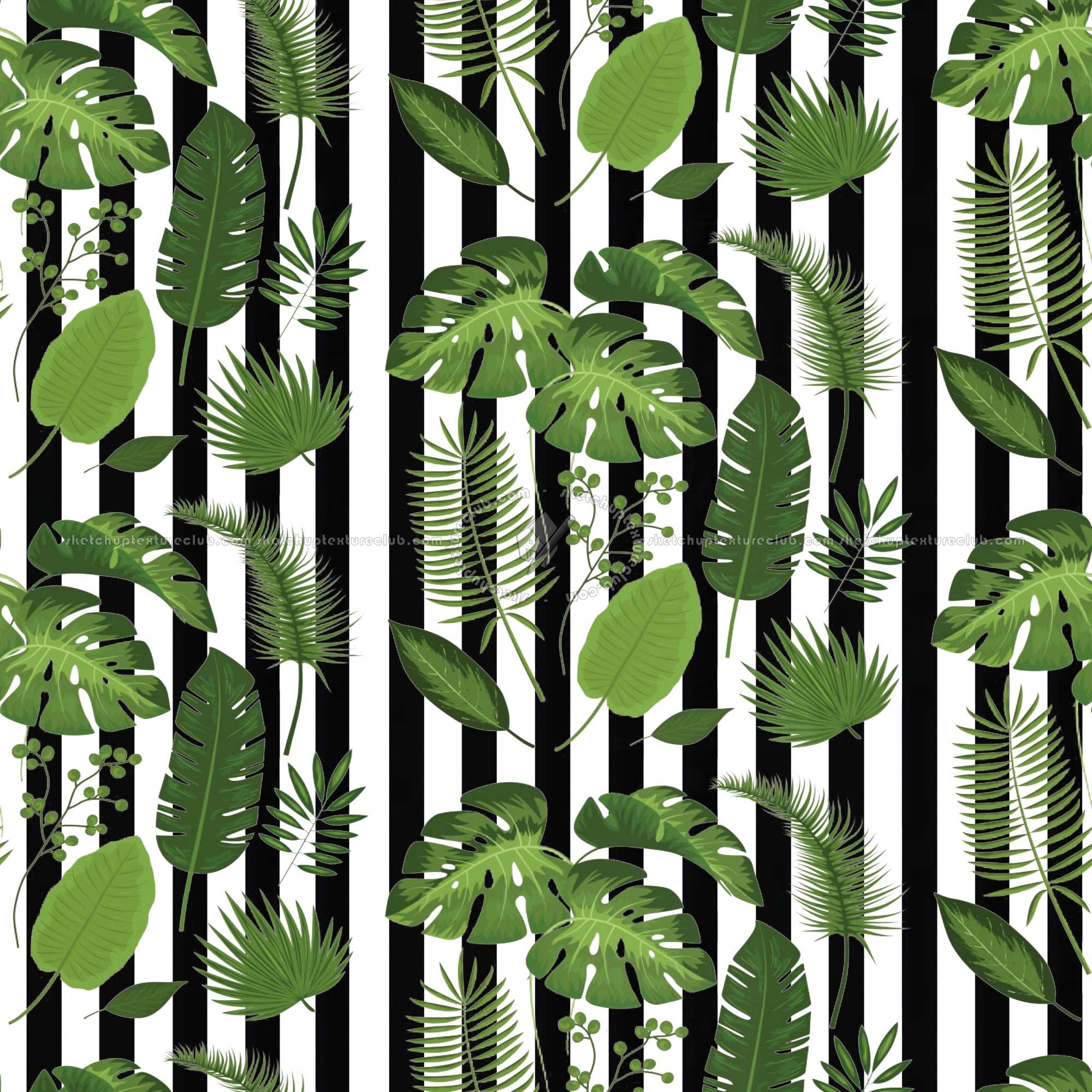 Textures   -   MATERIALS   -   WALLPAPER   -   various patterns  - tropical leaves wallpaper texture seamless 21565 (seamless)