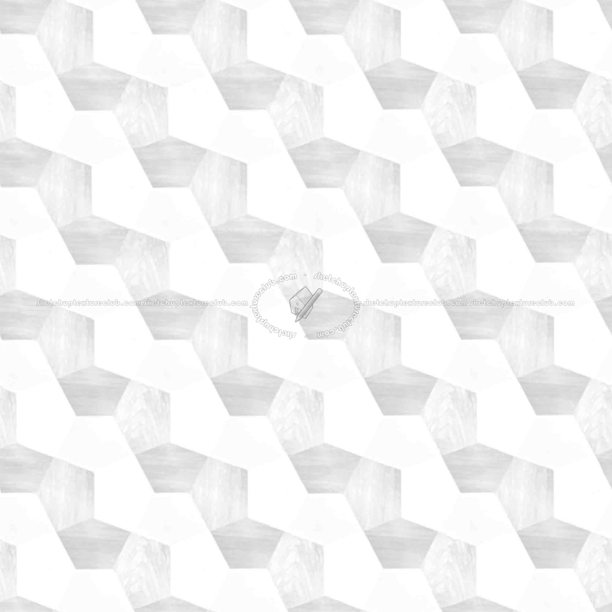 Textures   -   ARCHITECTURE   -   WOOD FLOORS   -   Geometric pattern  - Parquet geometric pattern texture seamless 16988 - Ambient occlusion