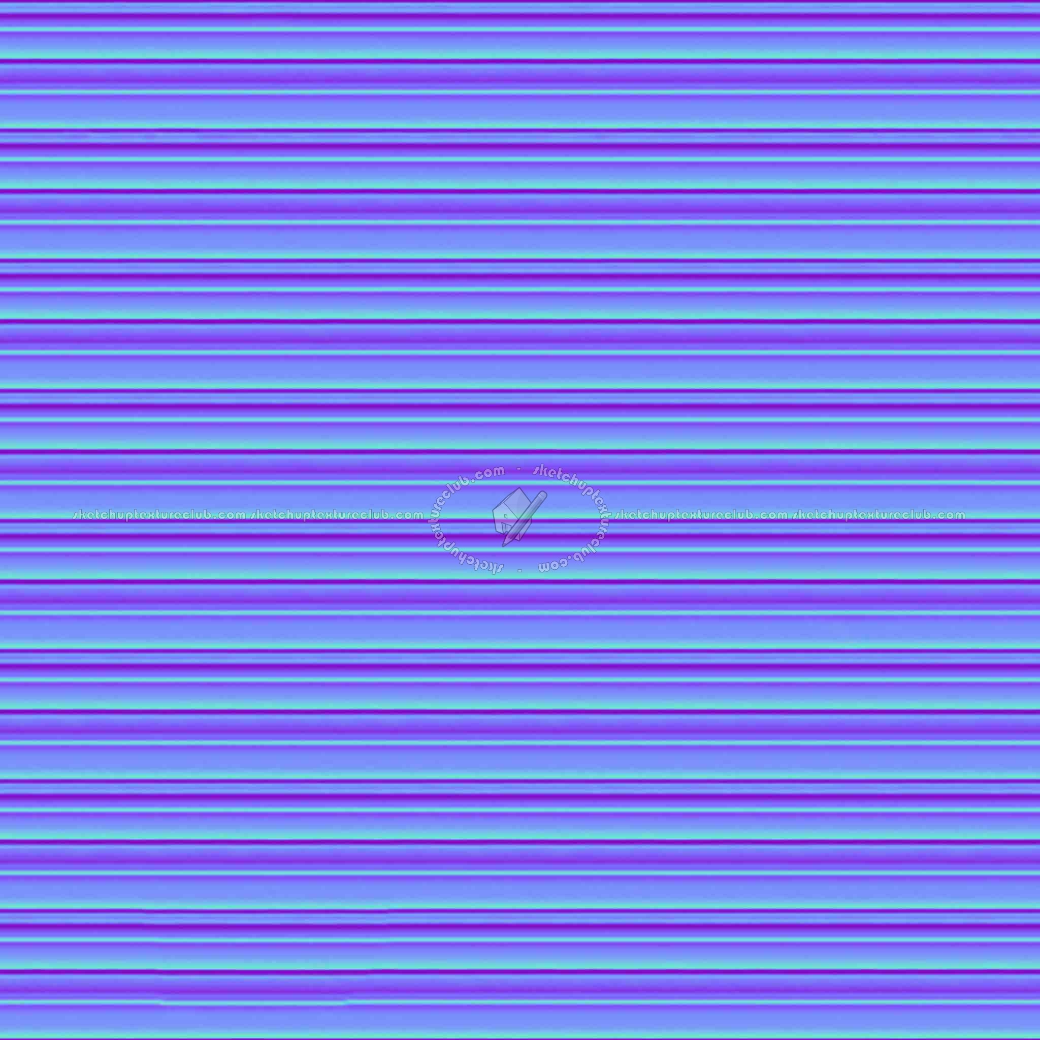 Textures   -   MATERIALS   -   METALS   -   Corrugated  - Aluminium corrugated metal texture seamless 09934 - Normal