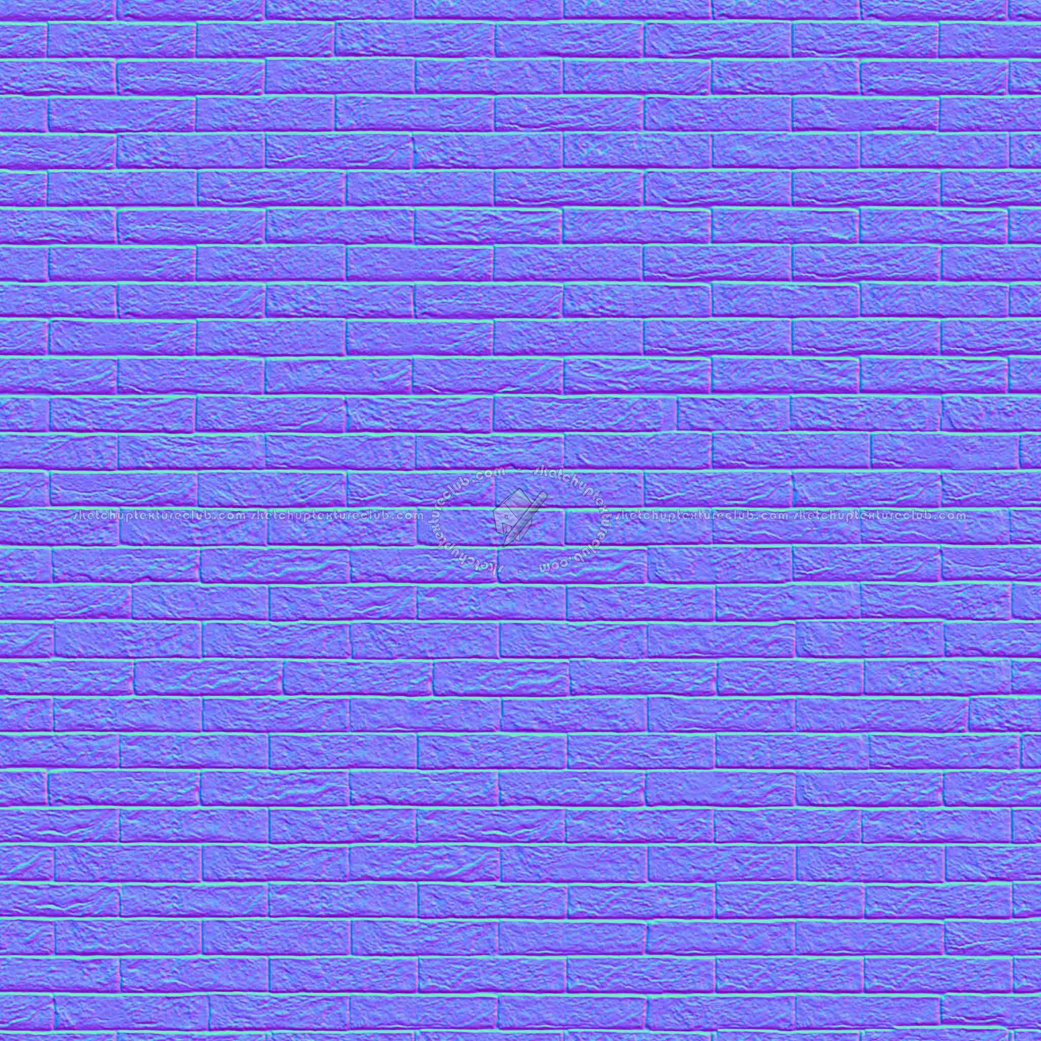 Textures   -   FREE PBR TEXTURES  - briks PBR texture seamless 21452 - Normal