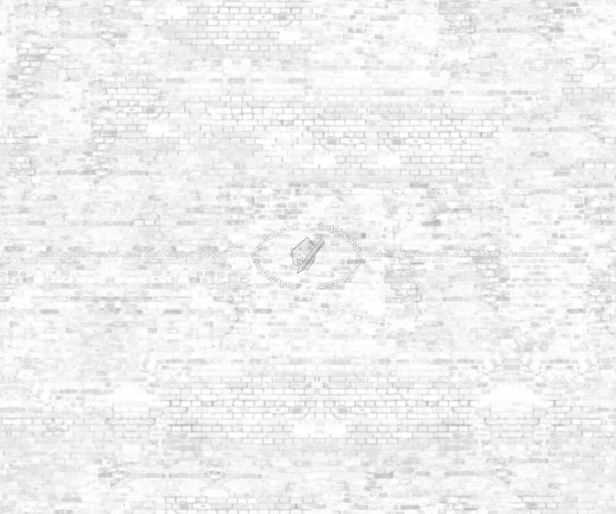 Textures   -   ARCHITECTURE   -   BRICKS   -   Damaged bricks  - Damaged bricks texture seamless 00118 - Ambient occlusion