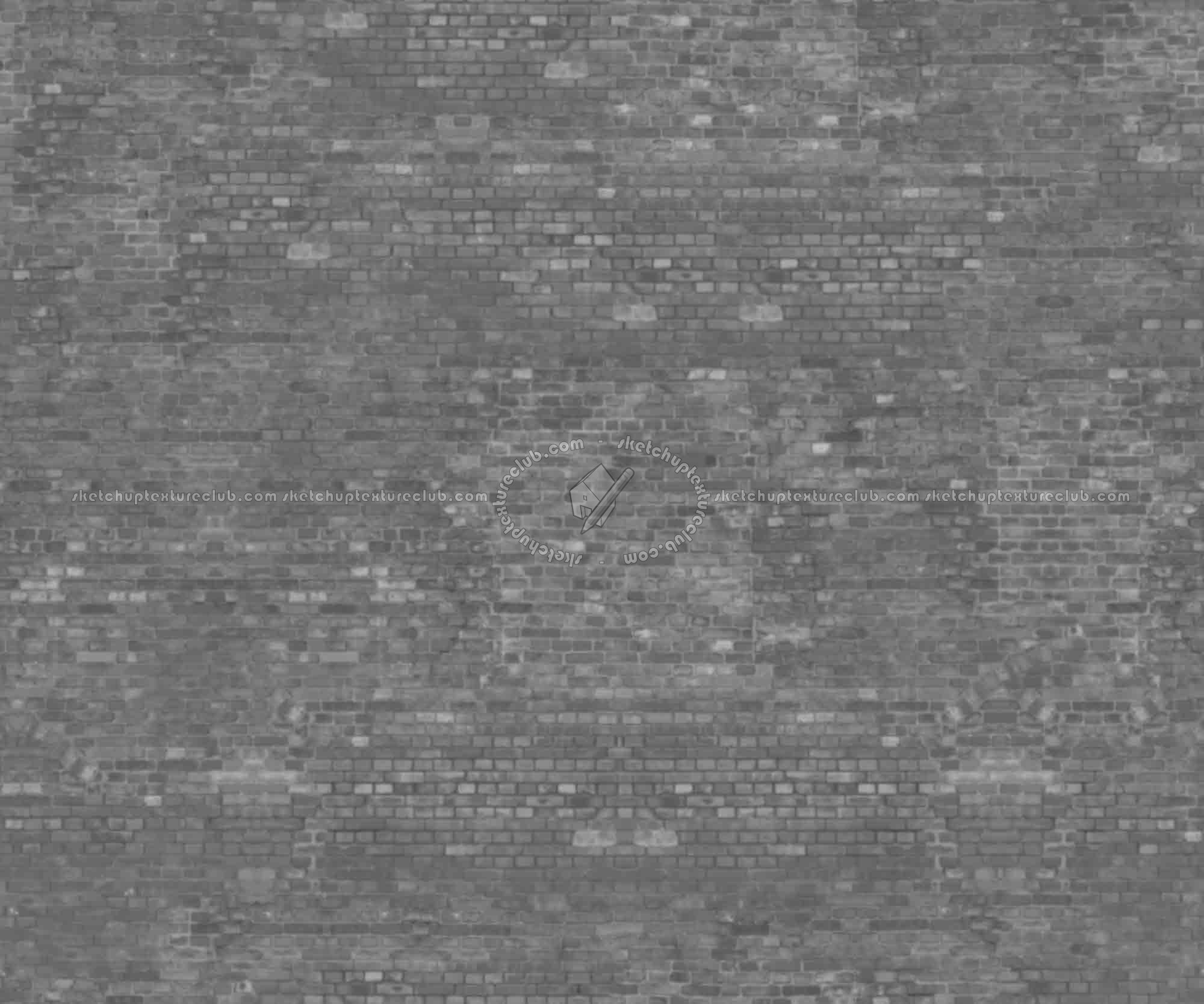 Damaged bricks texture seamless 00118