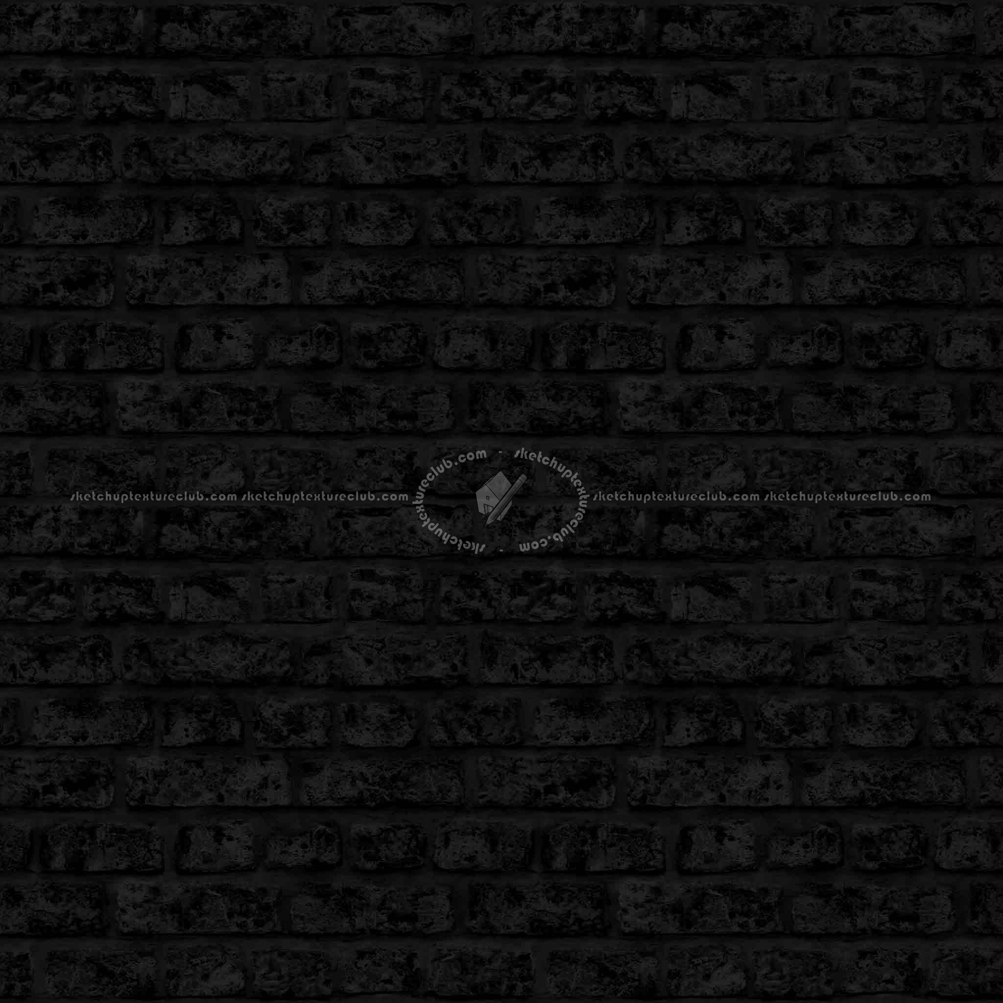 Textures   -   ARCHITECTURE   -   BRICKS   -   Dirty Bricks  - Dirty bricks texture seamless 00159 - Specular