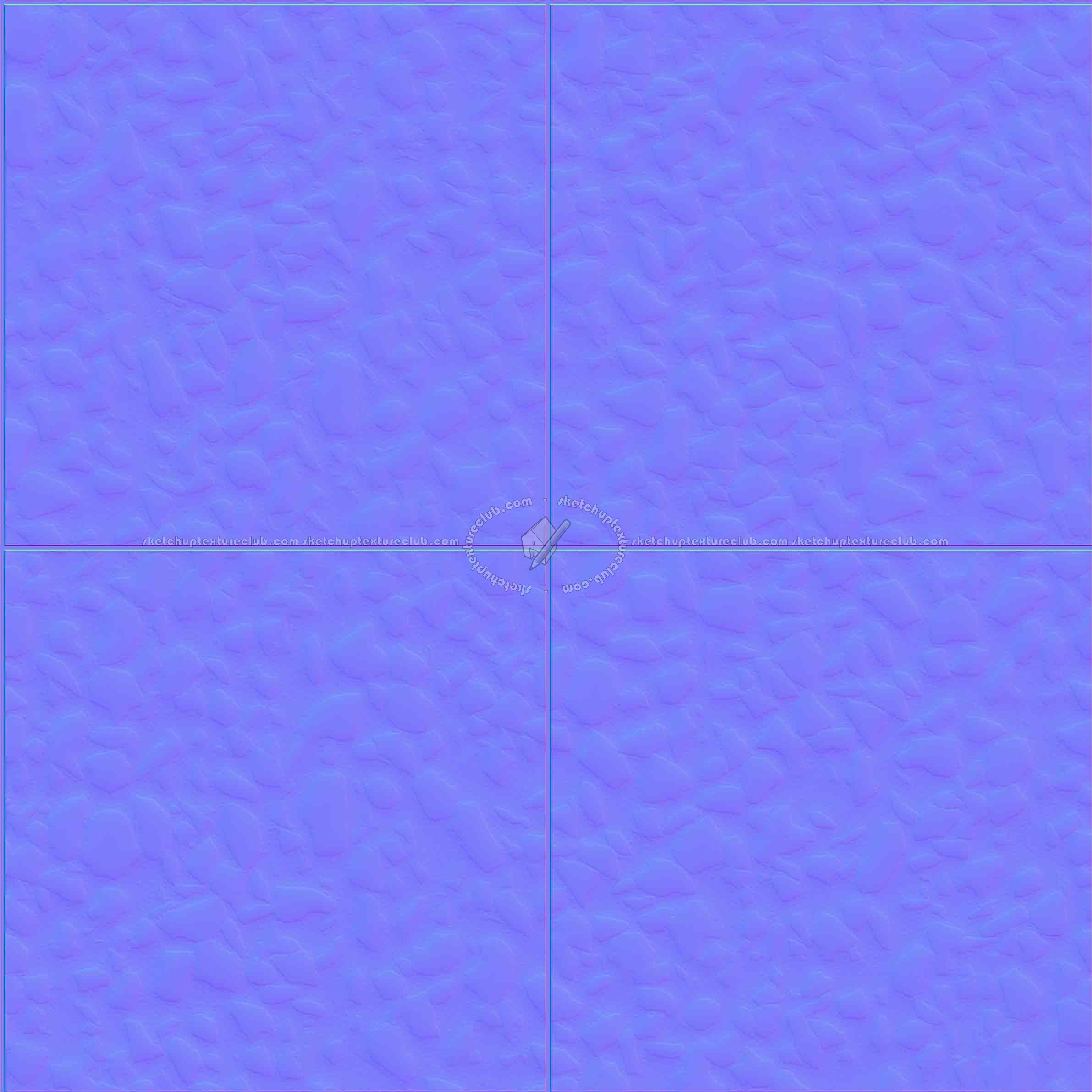 Textures   -   ARCHITECTURE   -   TILES INTERIOR   -   Terrazzo  - terrazzo floor tile PBR texture seamless 21500 - Normal