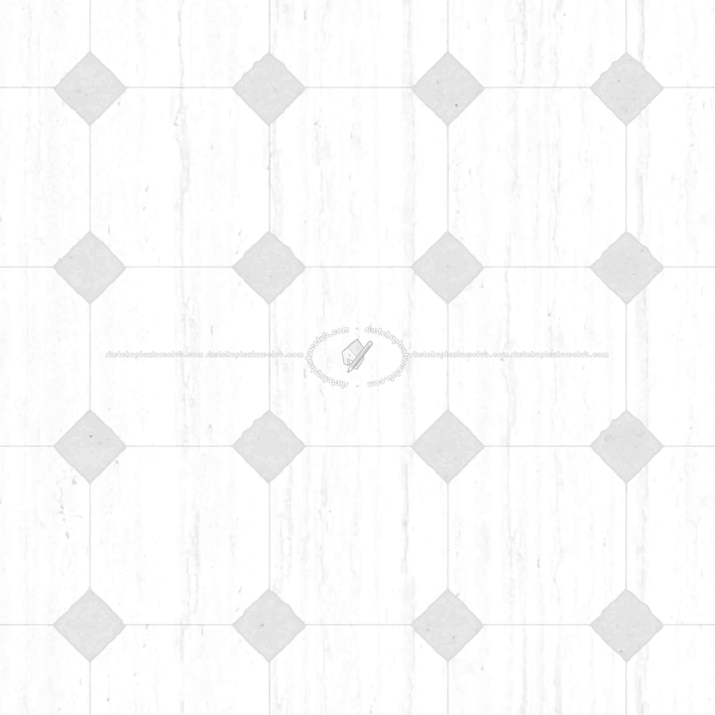 Textures   -   ARCHITECTURE   -   TILES INTERIOR   -   Marble tiles   -   Marble geometric patterns  - Travertine floor tile texture seamless 21134 - Ambient occlusion