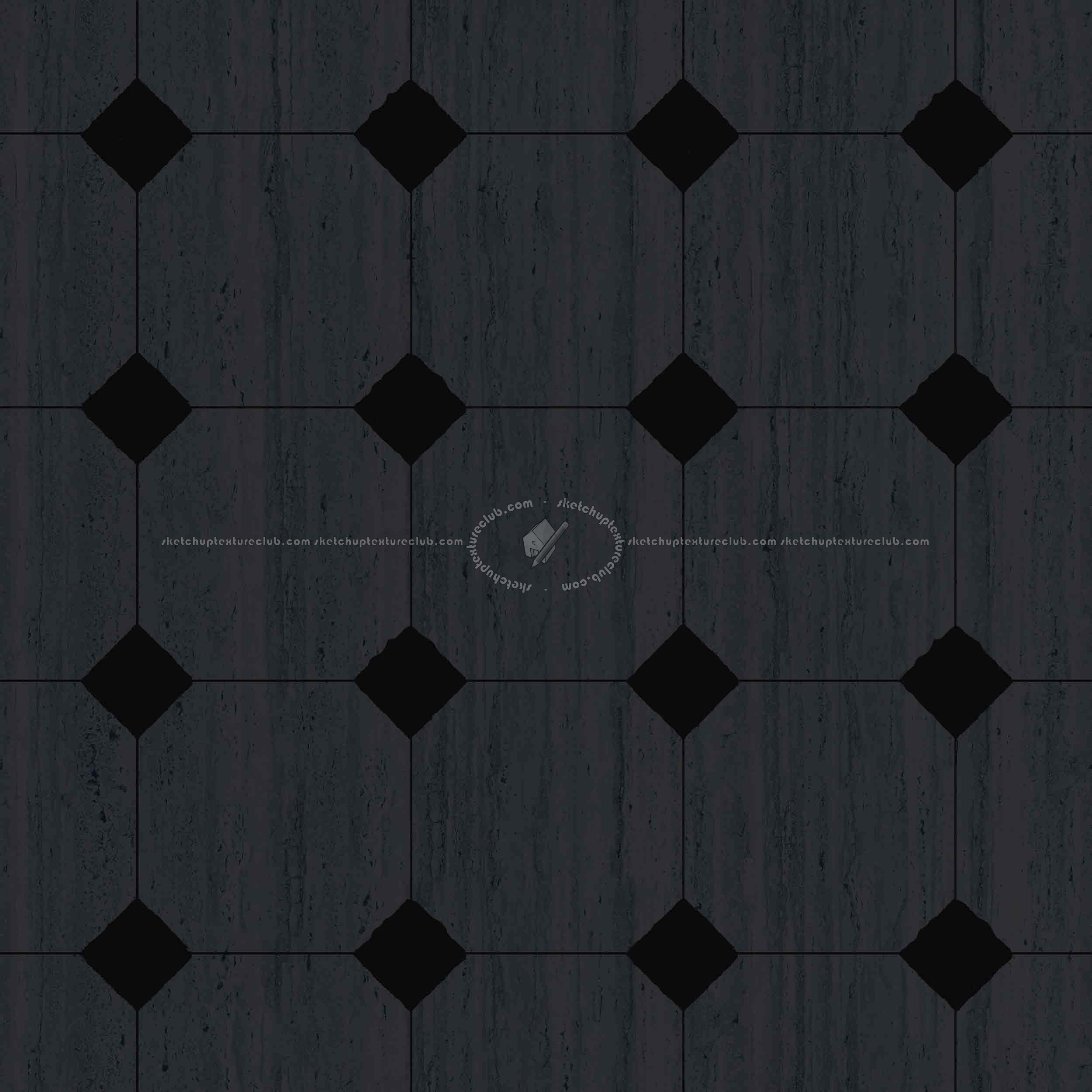 Textures   -   ARCHITECTURE   -   TILES INTERIOR   -   Marble tiles   -   Marble geometric patterns  - Travertine floor tile texture seamless 21134 - Specular