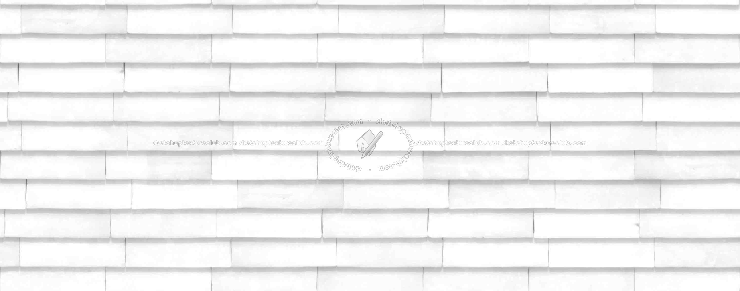 Textures   -   ARCHITECTURE   -   WALLS TILE OUTSIDE  - Wall cladding bricks PBR texture seamless 21717 - Ambient occlusion