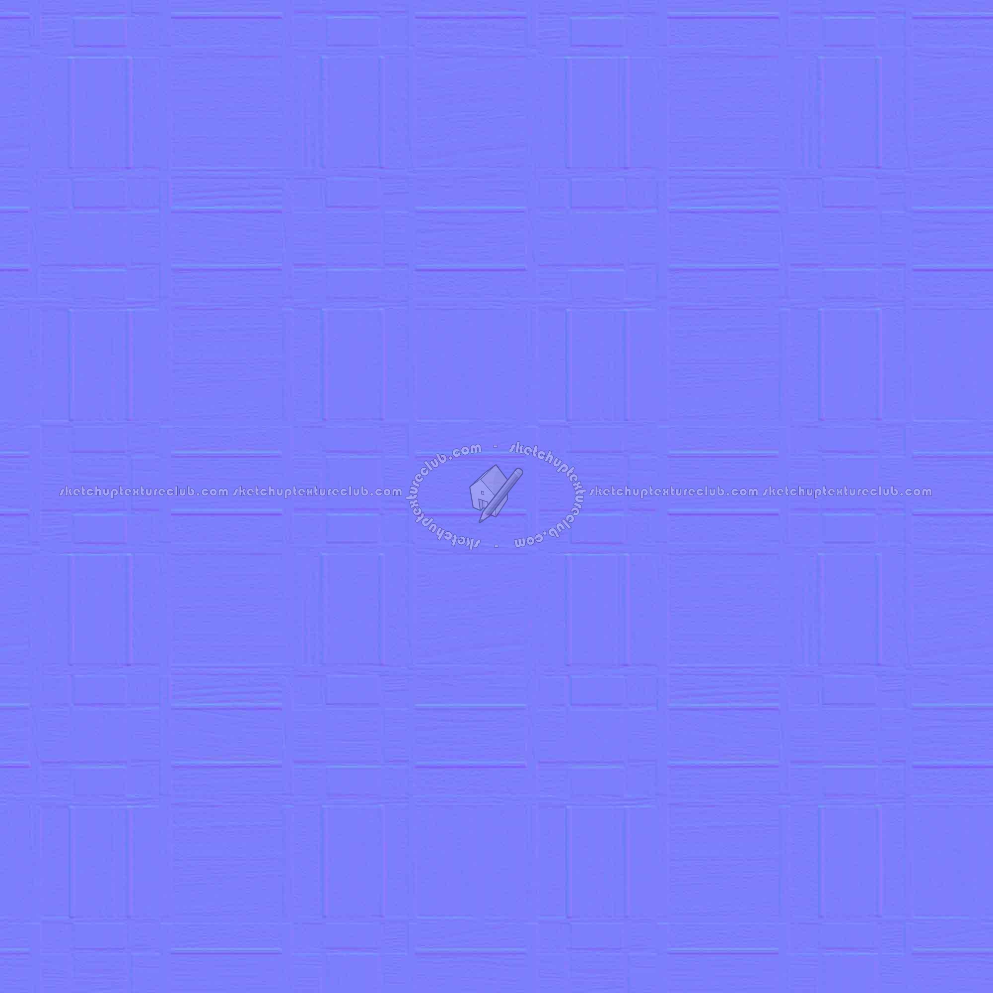 Textures   -   ARCHITECTURE   -   WOOD FLOORS   -   Parquet square  - Wood flooring square texture seamless 05403 - Normal