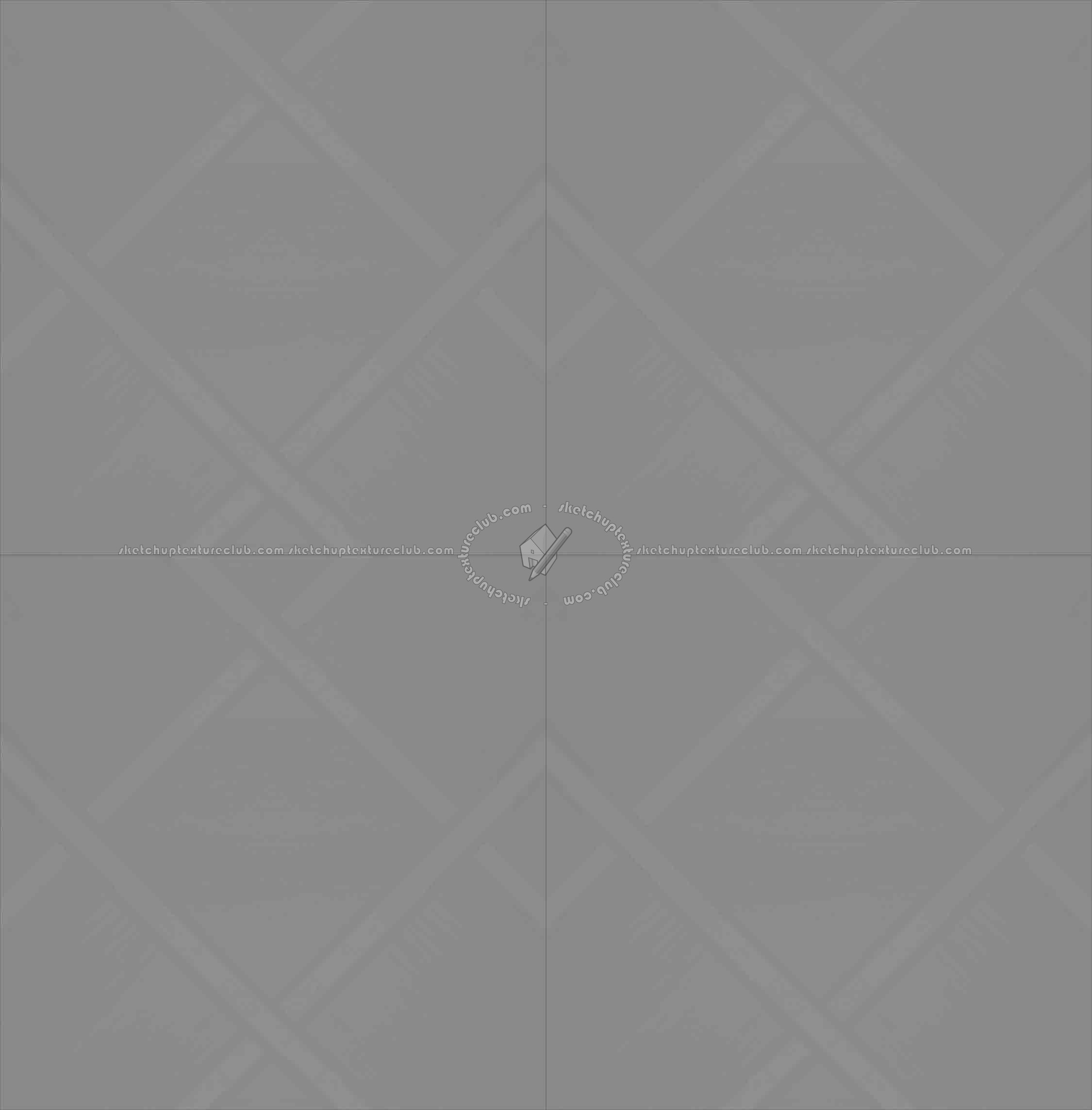 Textures - ARCHITECTURE - WOOD FLOORS - Geometric pattern - Wood and travertine parquet geomteric pattern texture seamless 19625 - Displacement