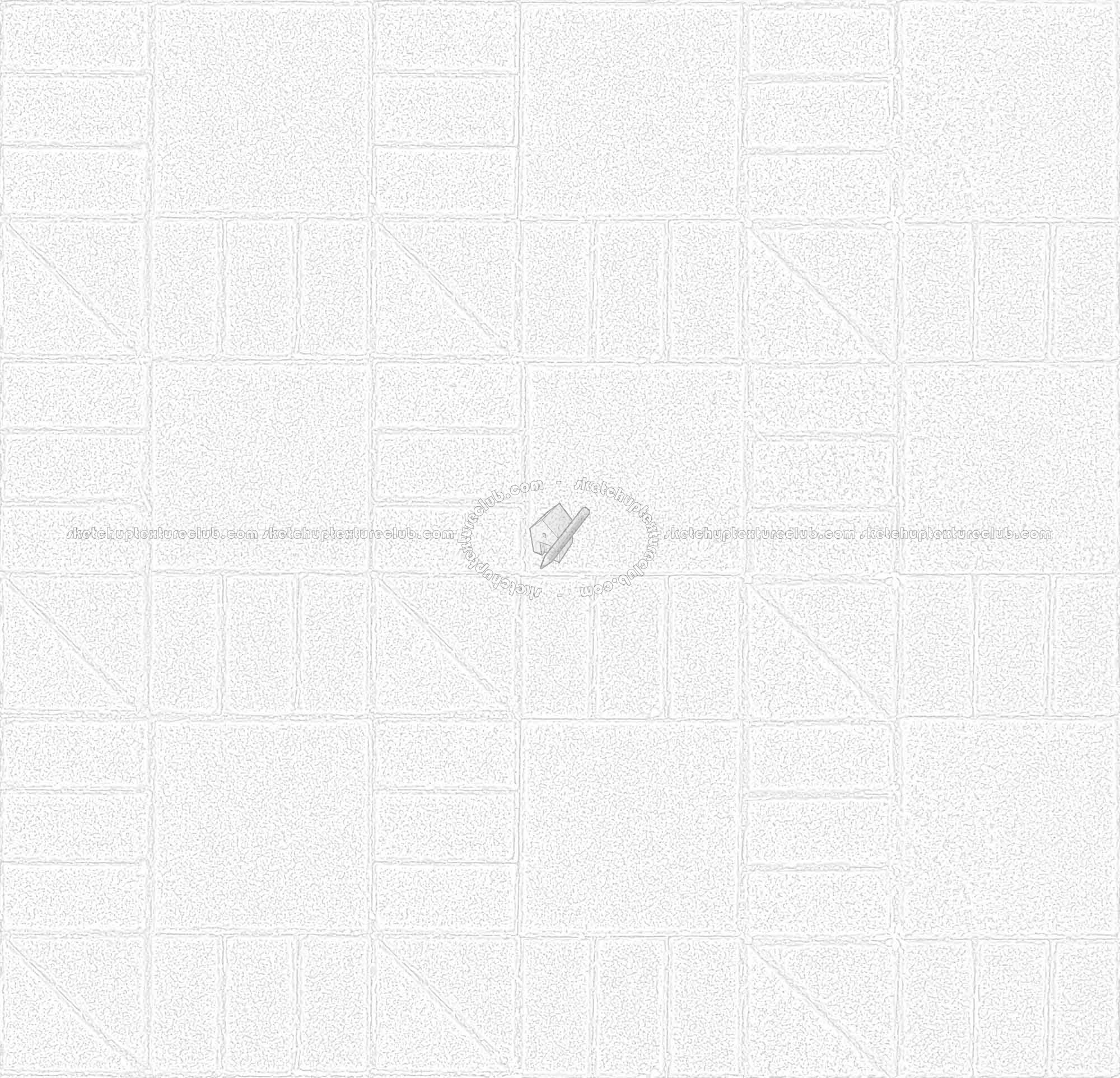 Textures   -   ARCHITECTURE   -   PAVING OUTDOOR   -   Concrete   -   Blocks regular  - Concrete paving outdoor texture seamless 19665 - Ambient occlusion