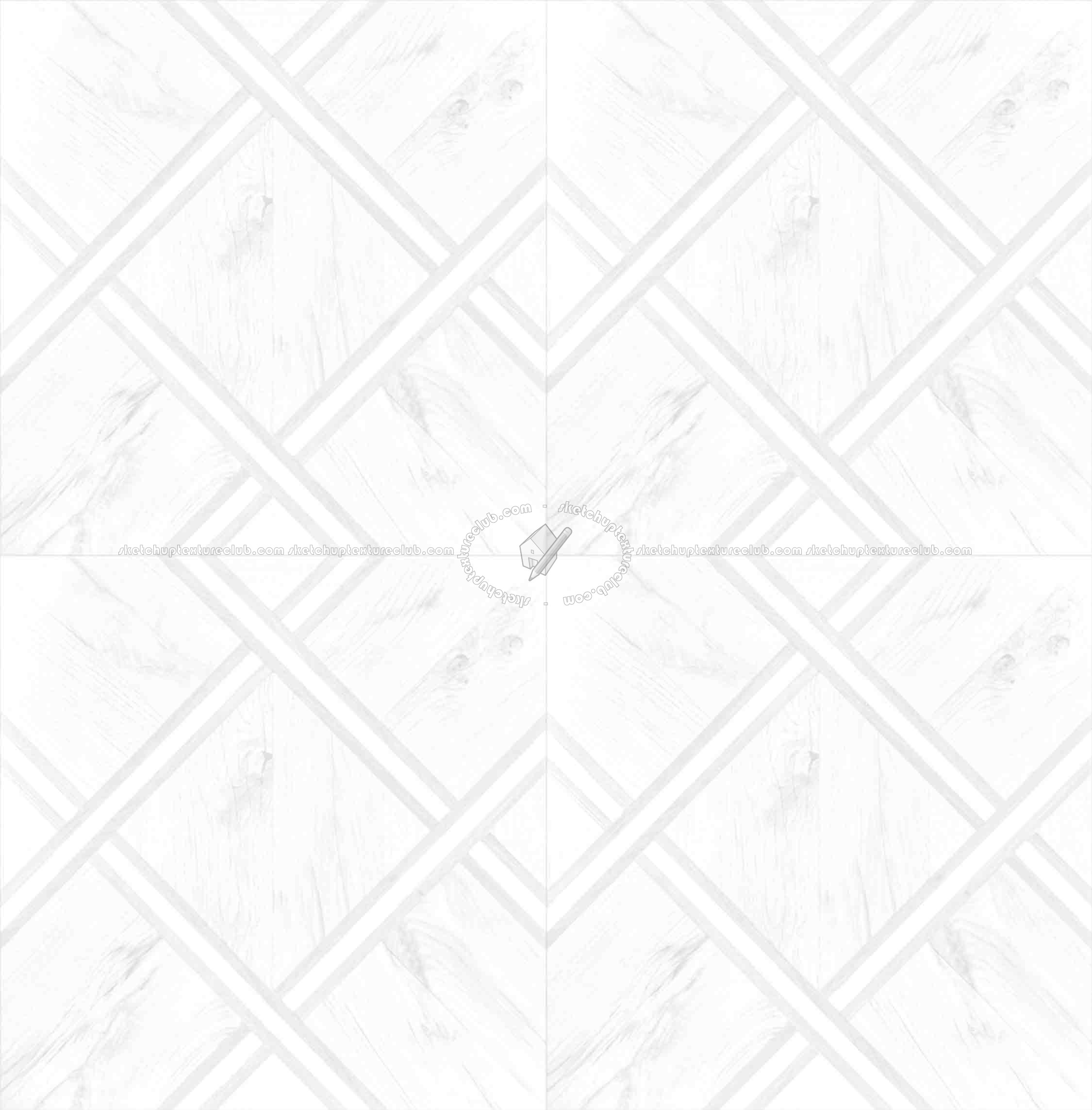 Textures   -   ARCHITECTURE   -   WOOD FLOORS   -   Geometric pattern  - Parquet geometric pattern texture seamless 20303 - Ambient occlusion