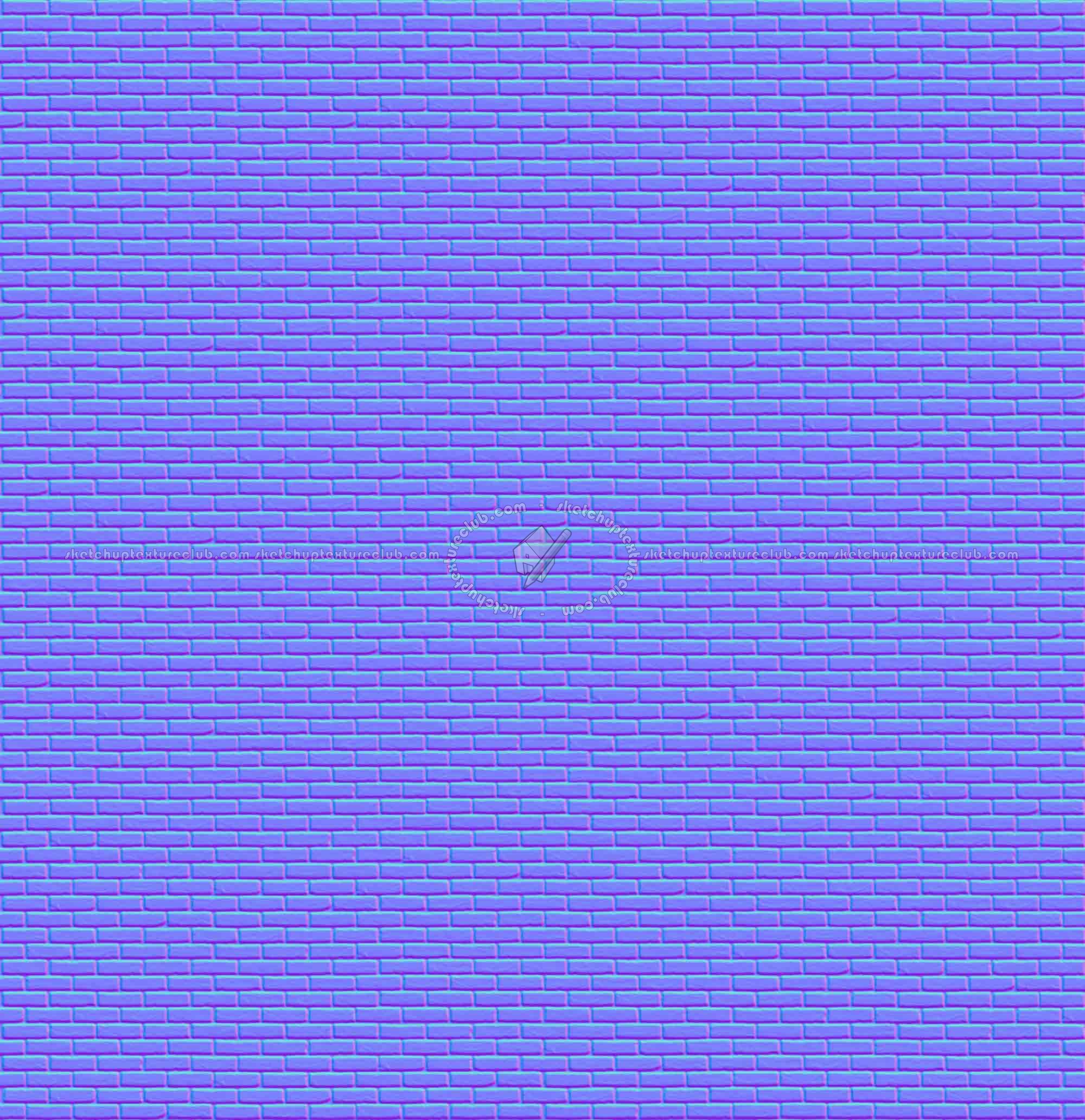 Textures   -   ARCHITECTURE   -   BRICKS   -   Facing Bricks   -   Rustic  - Rustic bricks texture seamless 17260 - Normal