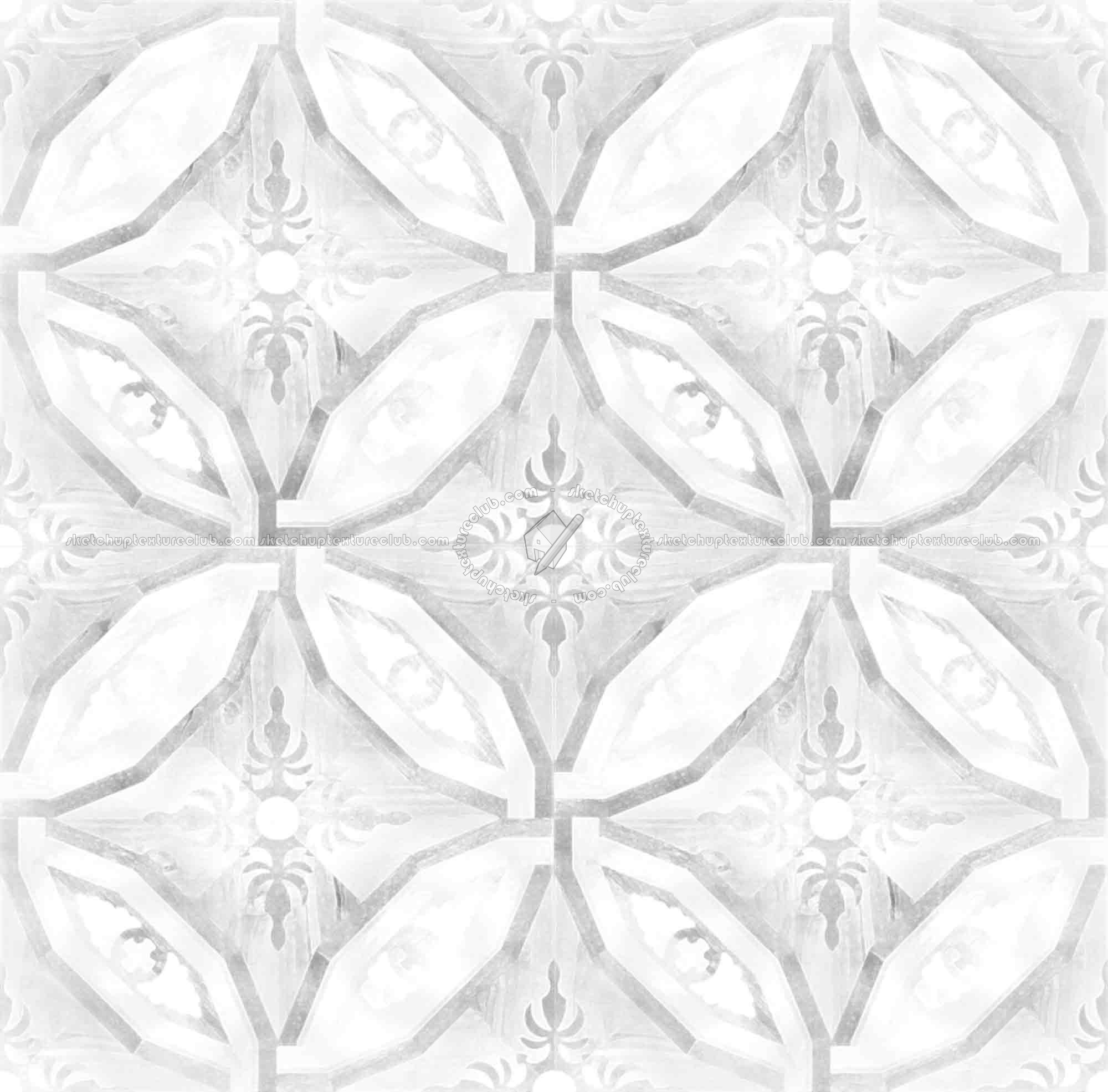 Textures   -   ARCHITECTURE   -   WOOD FLOORS   -   Geometric pattern  - parquet geometric patterns texture seamless 21427 - Ambient occlusion