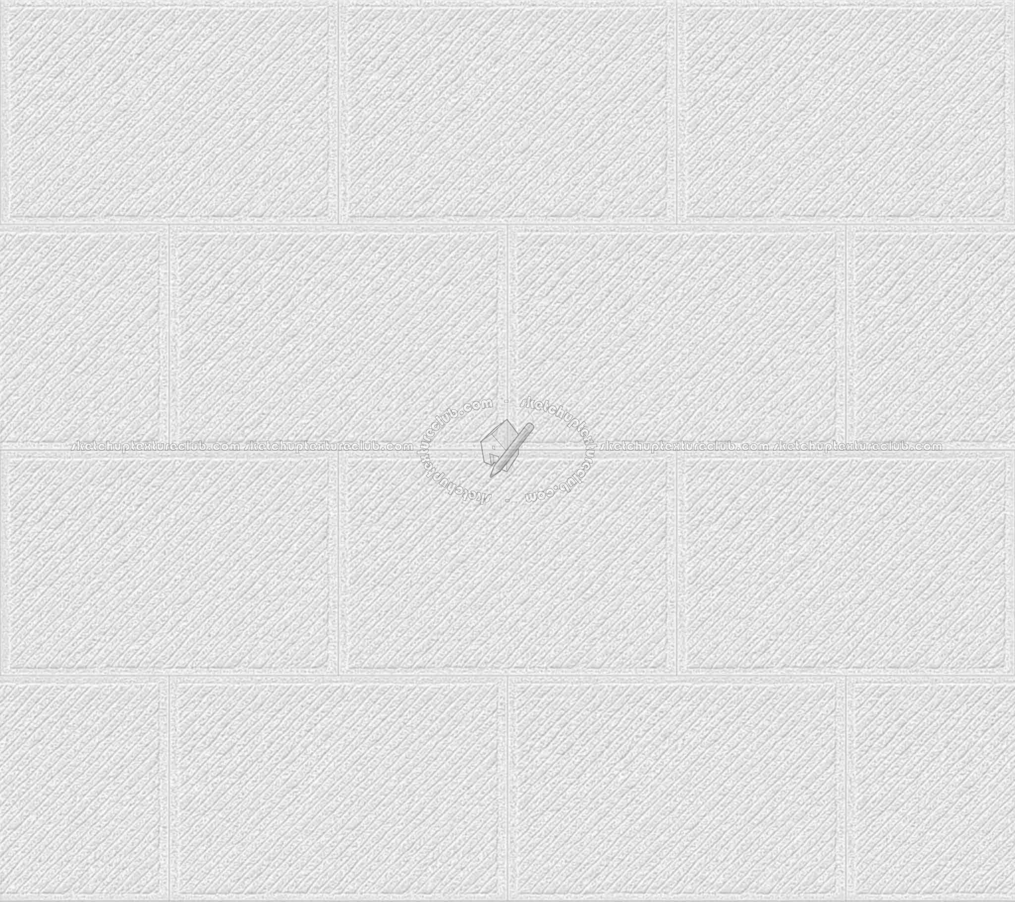 Textures   -   ARCHITECTURE   -   PAVING OUTDOOR   -   Concrete   -   Blocks regular  - Concrete paving outdoor texture seamless 20753 - Ambient occlusion