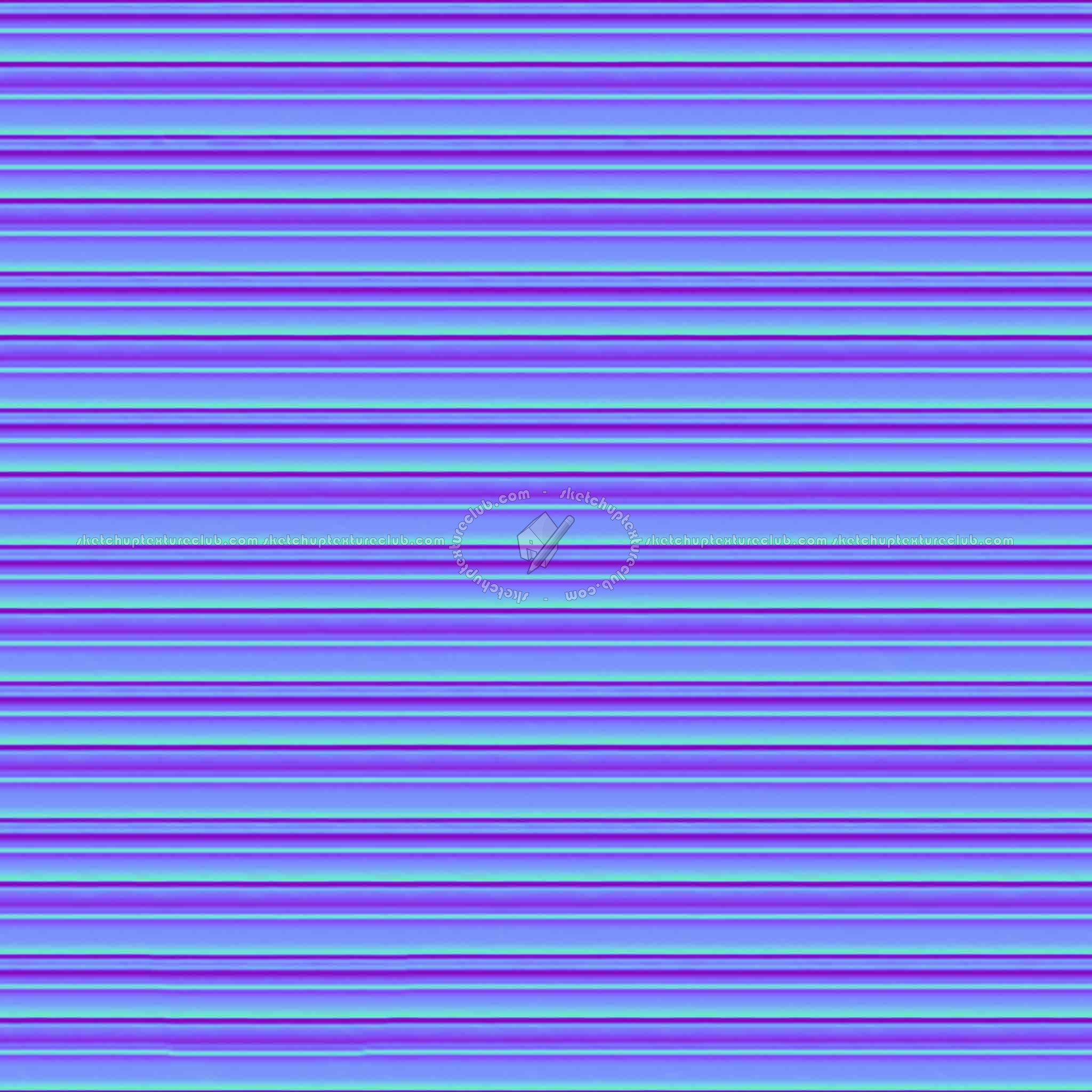 Textures   -   MATERIALS   -   METALS   -   Corrugated  - Corrugated steel texture seamless 09935 - Normal