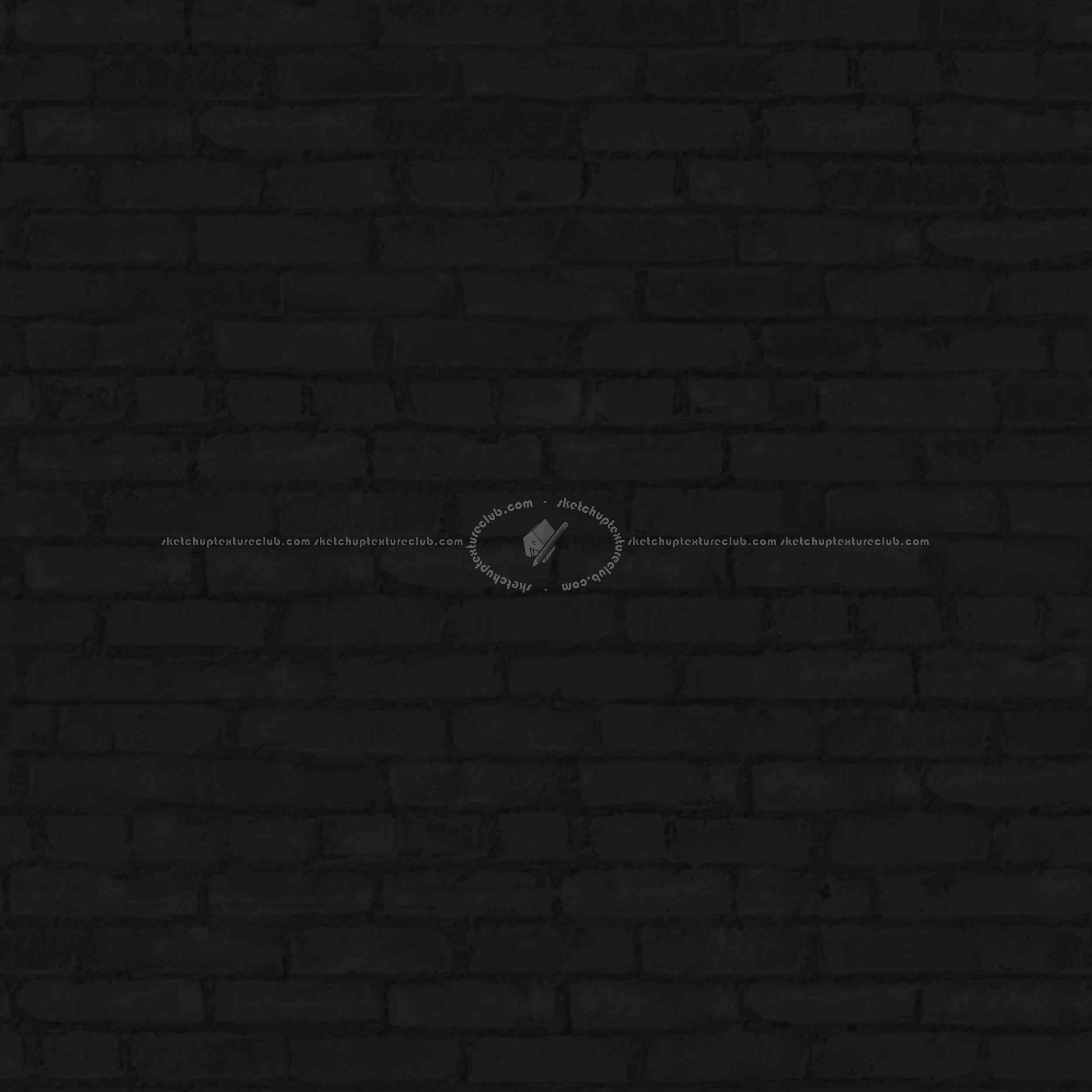 Textures   -   ARCHITECTURE   -   BRICKS   -   Damaged bricks  - Damaged bricks texture seamless 00119 - Specular