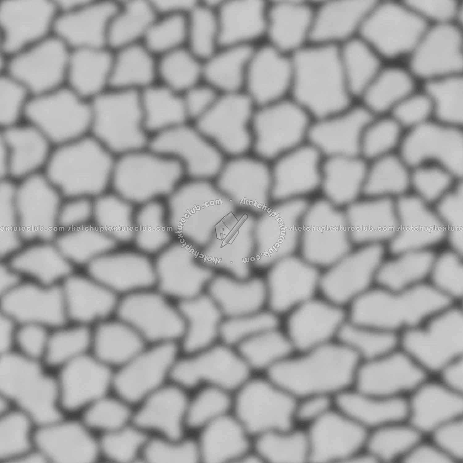 Textures   -   MATERIALS   -   FUR ANIMAL  - Giraffe faux fake fur animal texture seamless 09568 - Displacement